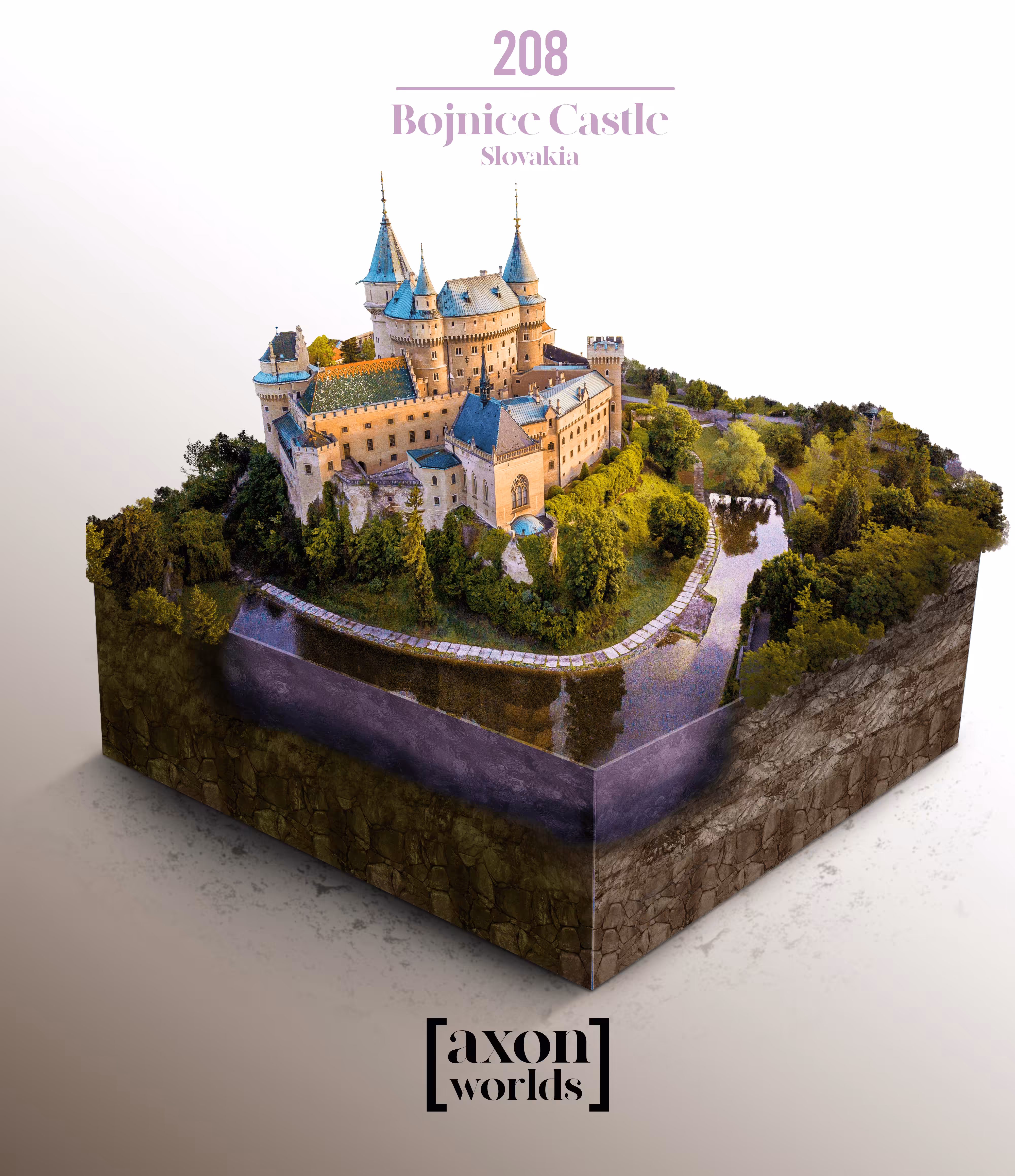 AXON WORLD | 208/1423 | BOJNICE CASTLE | SLOVAKIA | MICRO WORLD