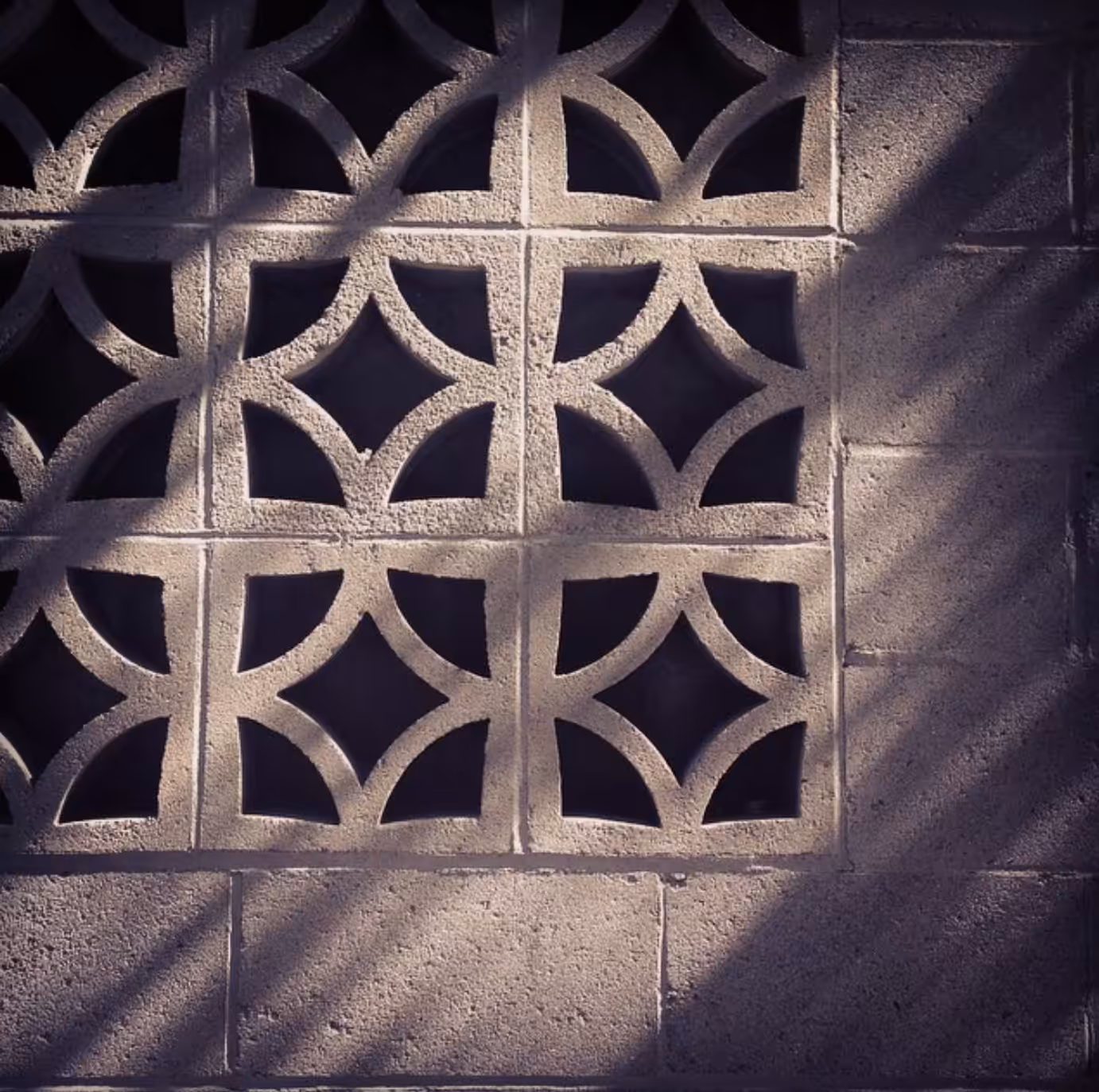 shadow grate abstract