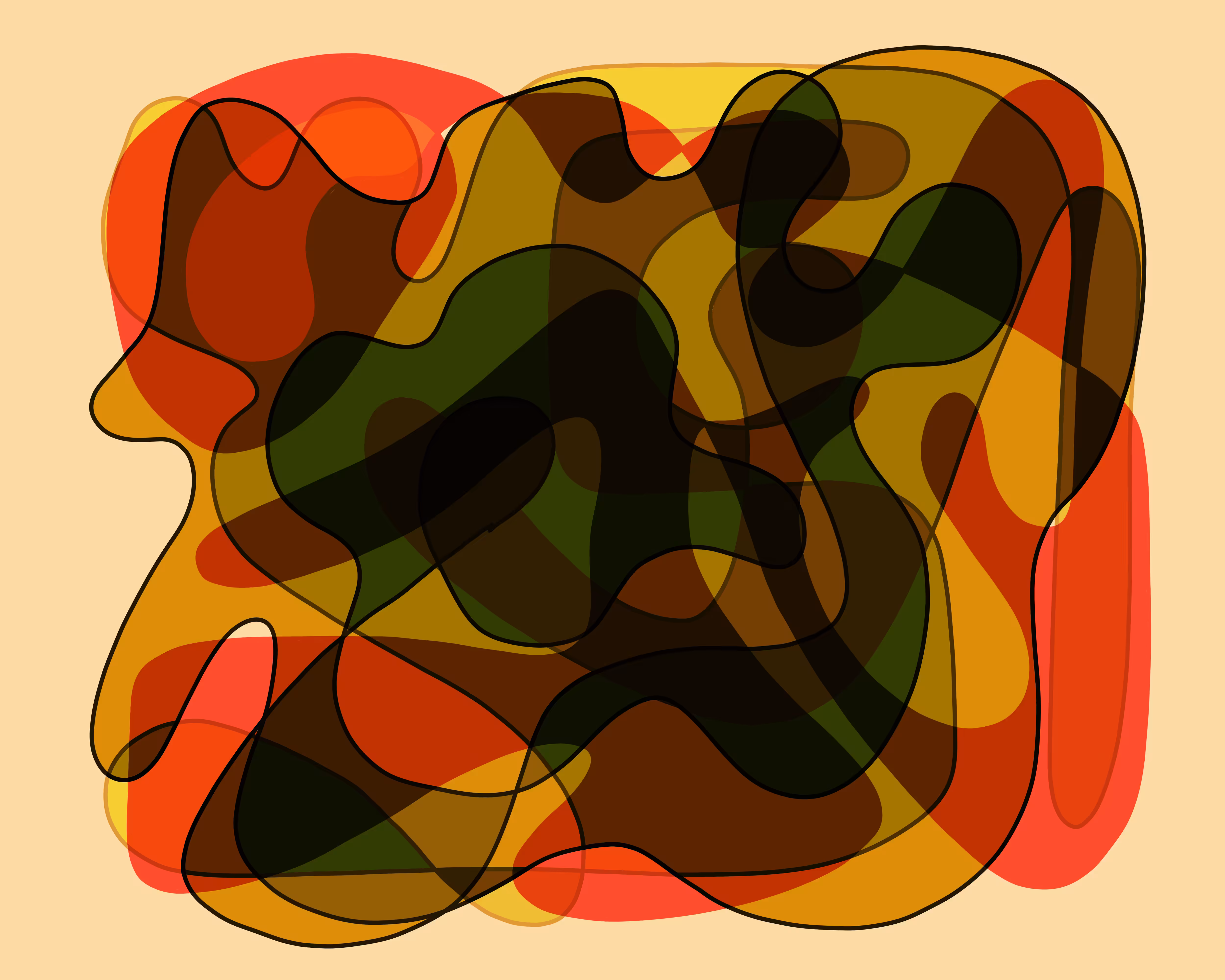 Abstract Composition #9