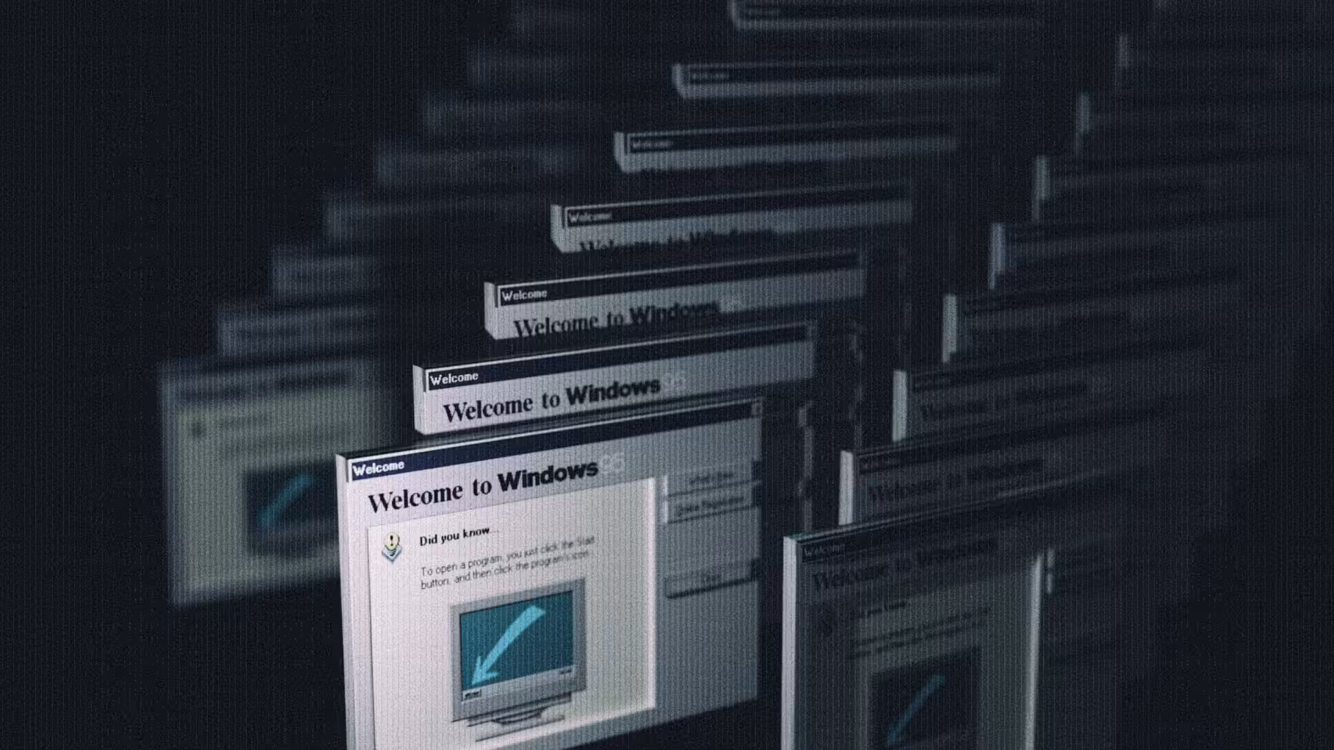 welcome to windows 95