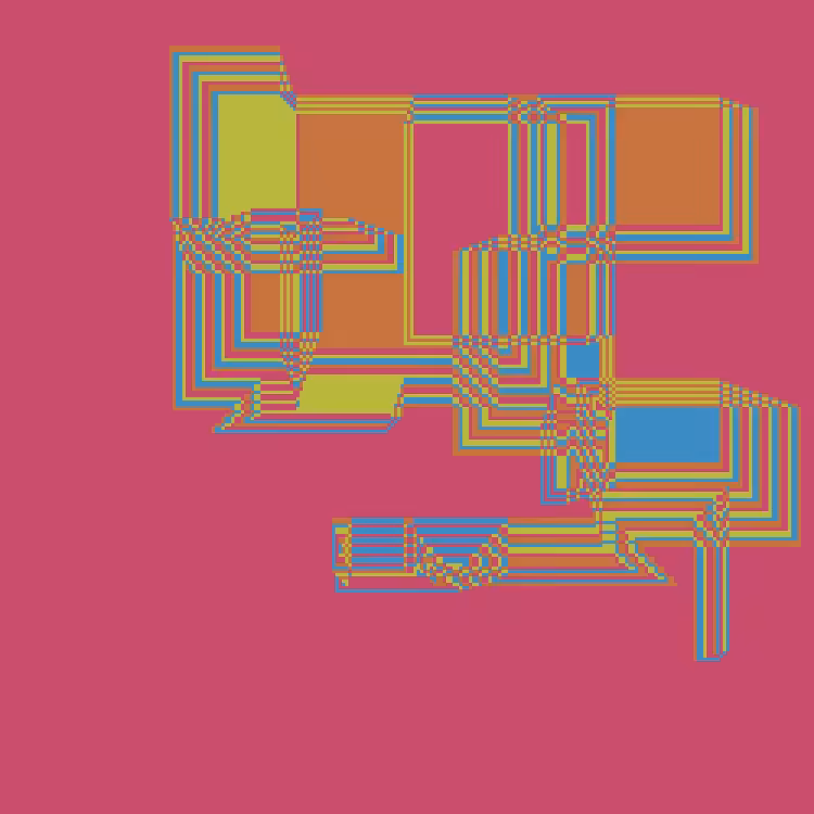 Superimposed Rectangles #82