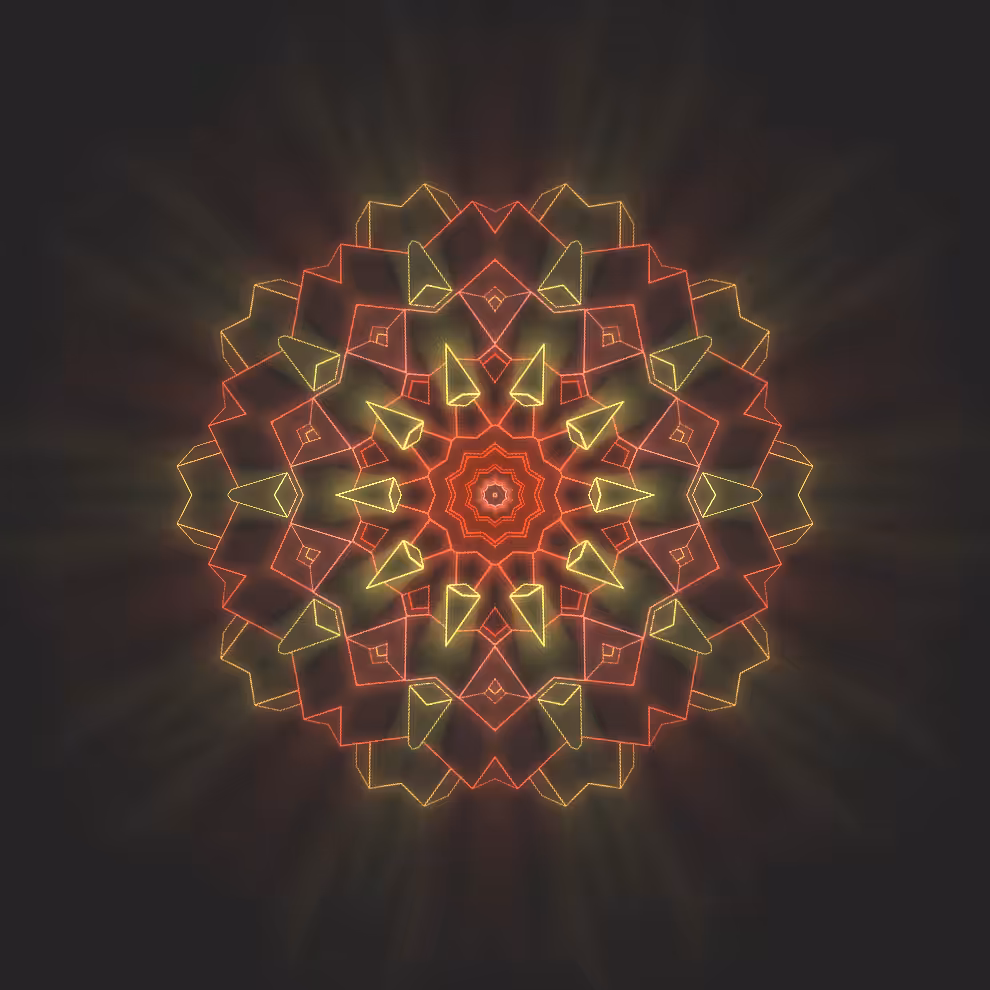 Neon Kaleido #200
