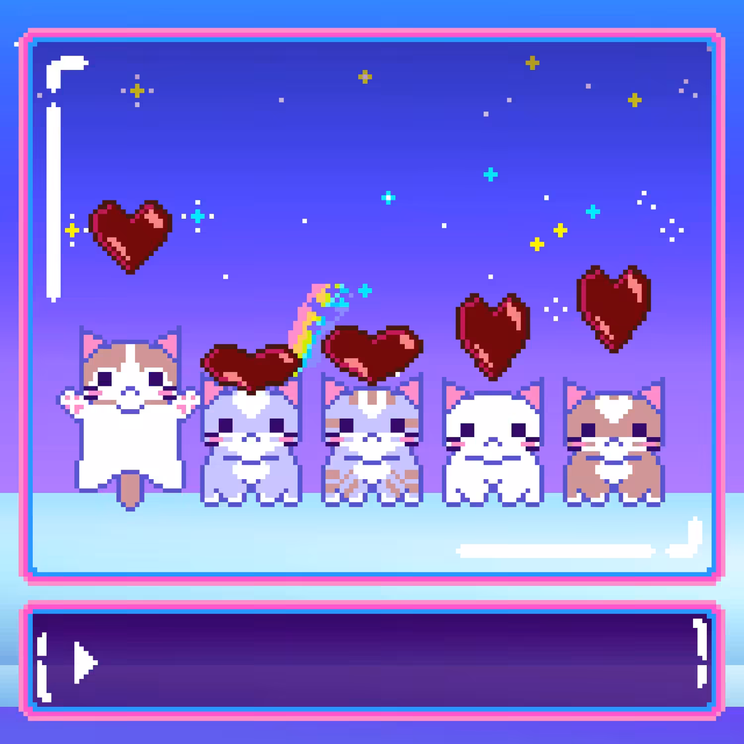 Fluffy heart wave ♥️