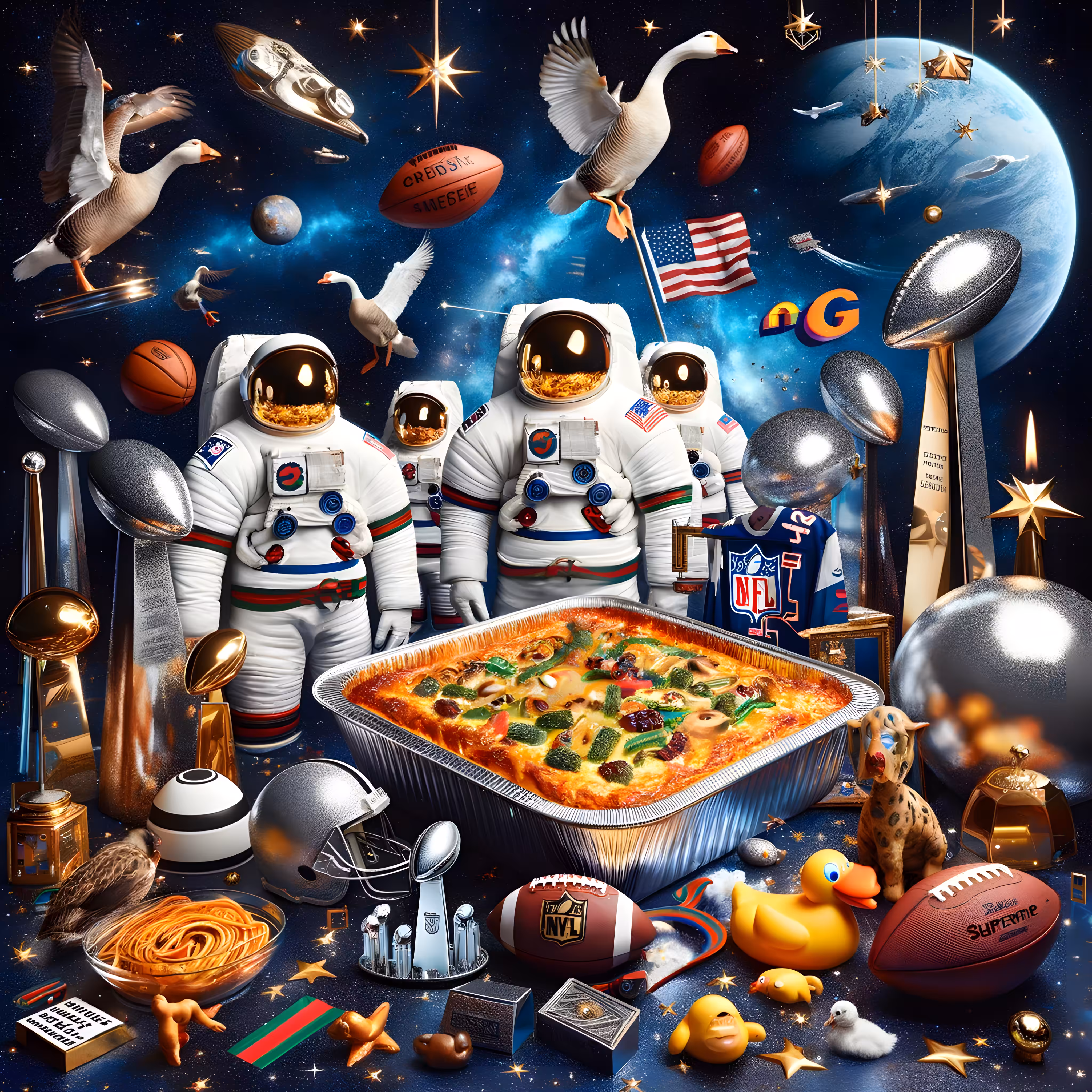Space Lasagna