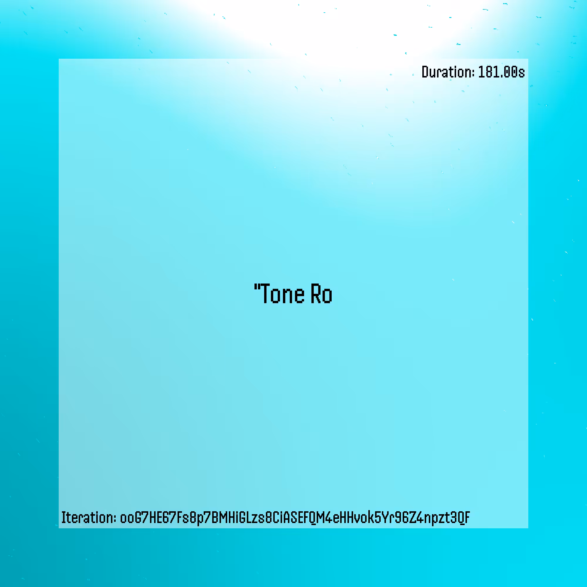 Tone Row #68