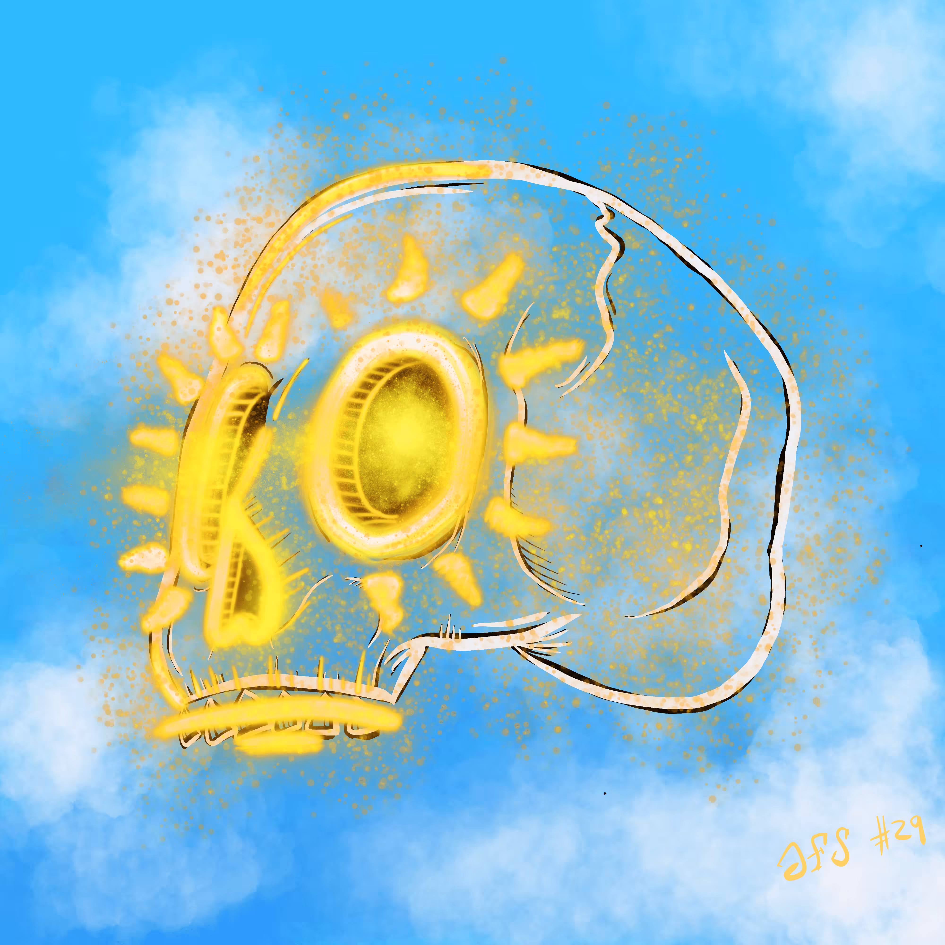 Almost Fancy Skull #29