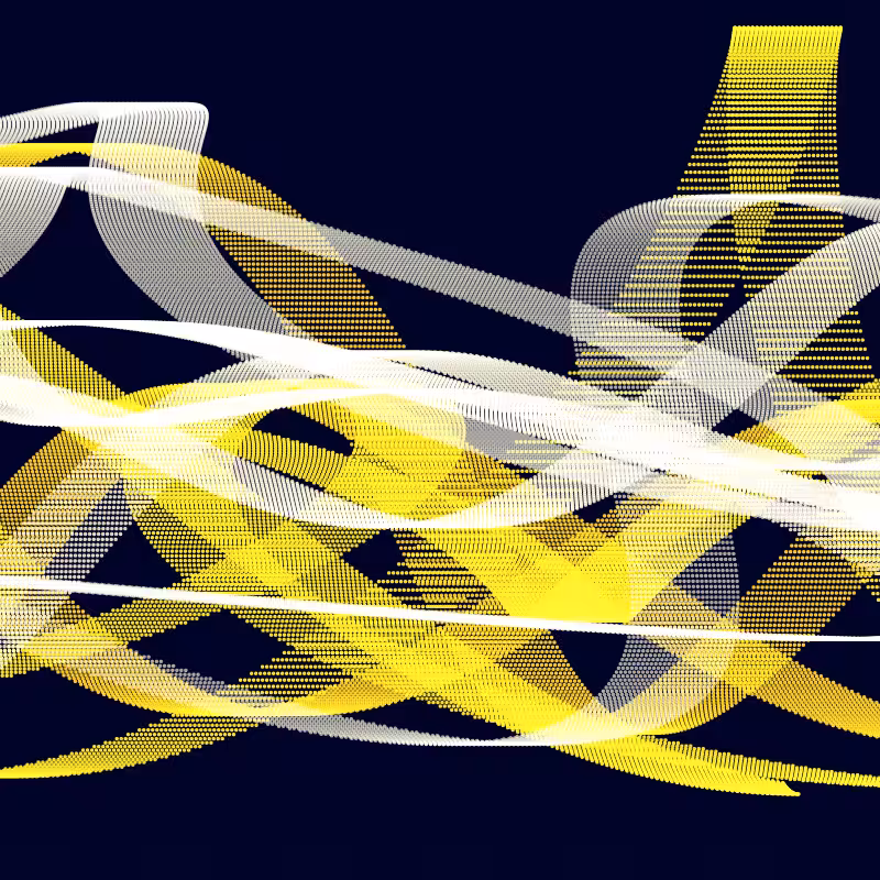 Ben Day Ribbons #10