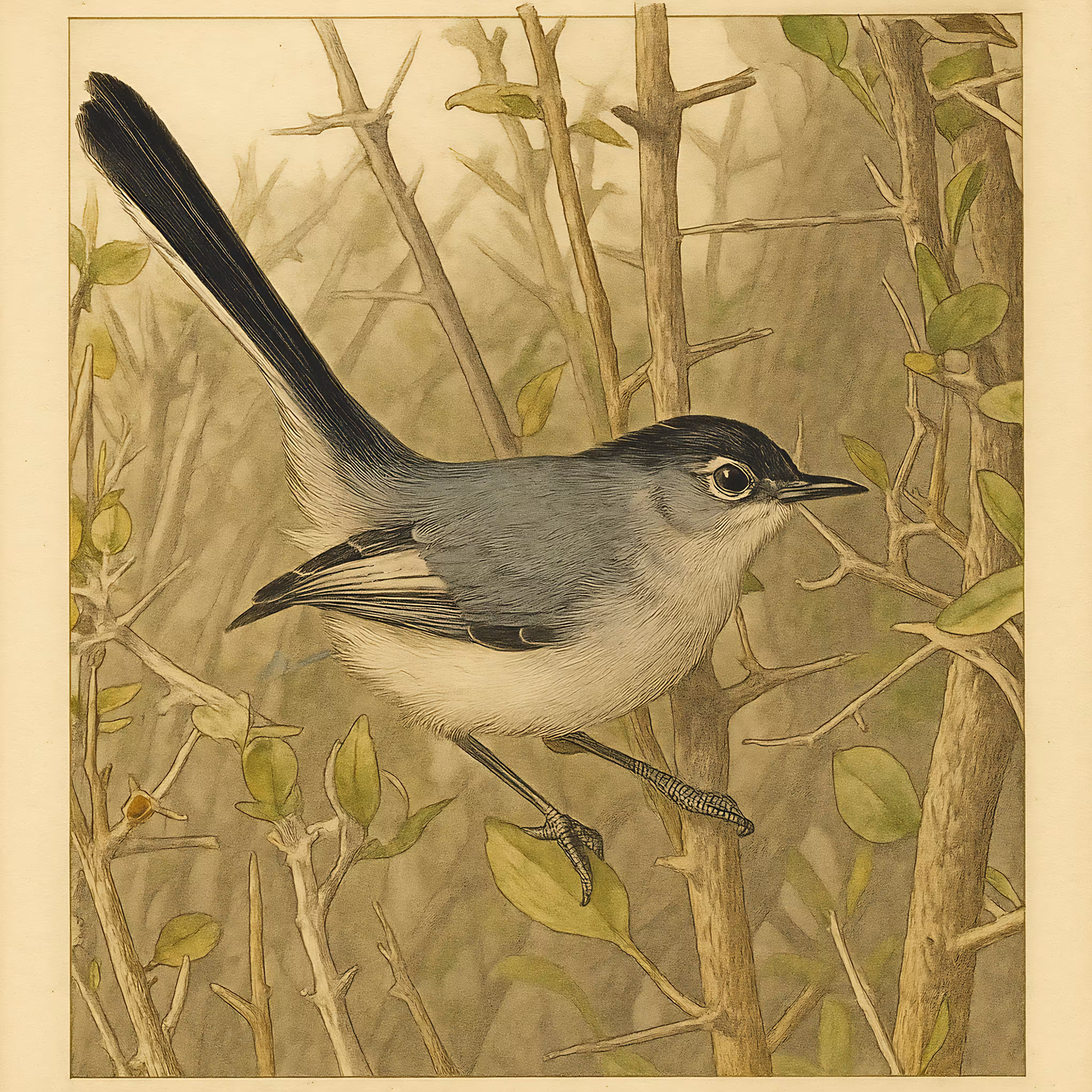 Life List of an AI Birder: Polioptila melanura