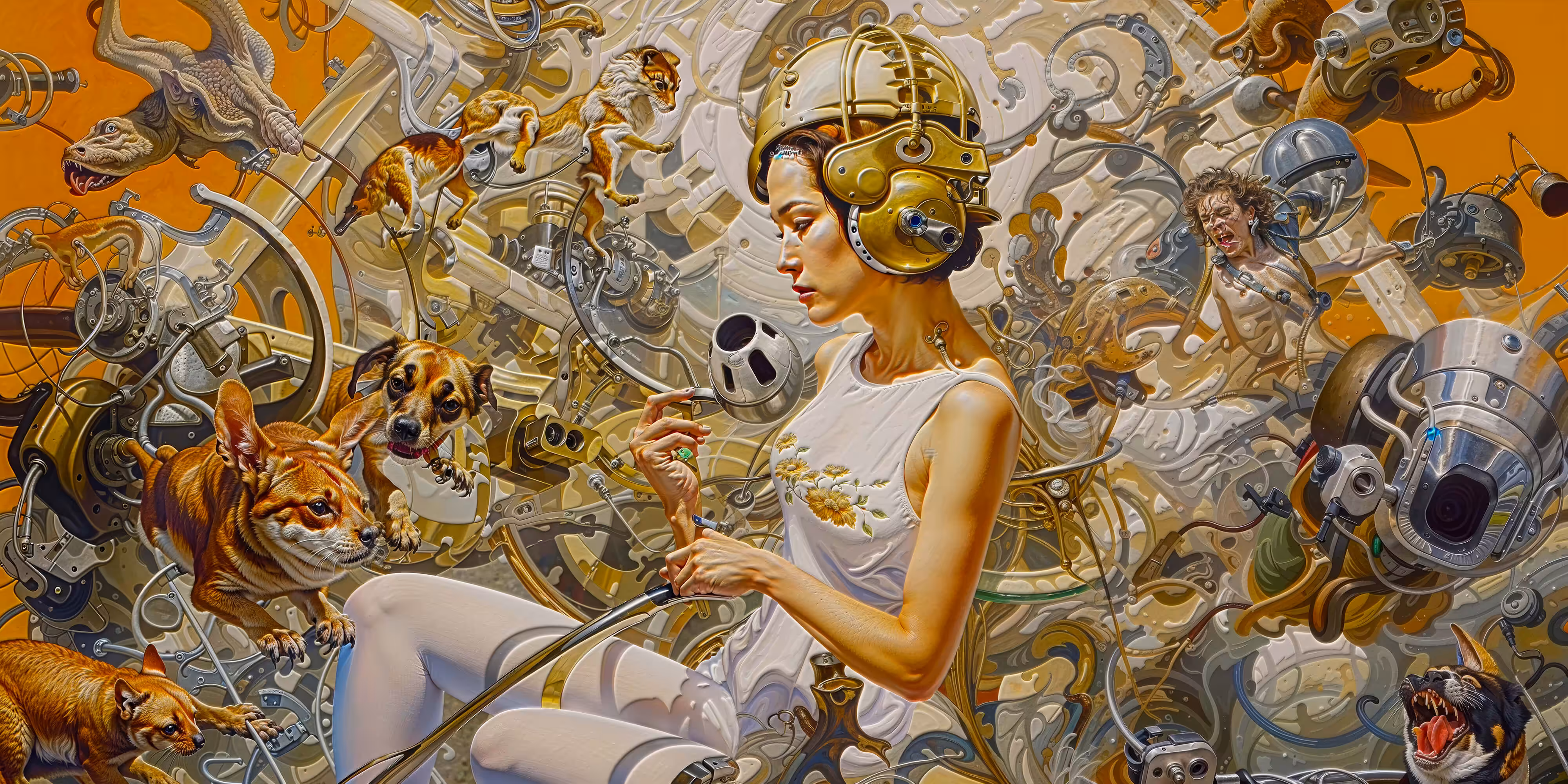 The Gold Helmet