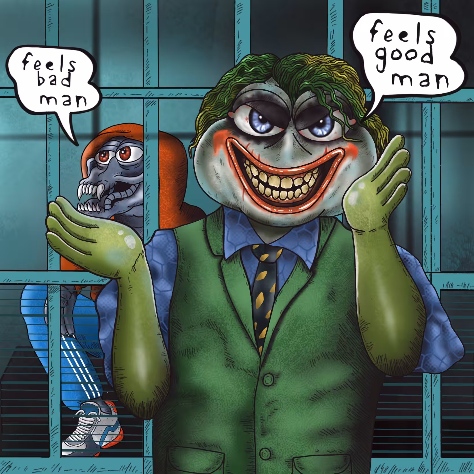 FEELS GOOD MAN🐸