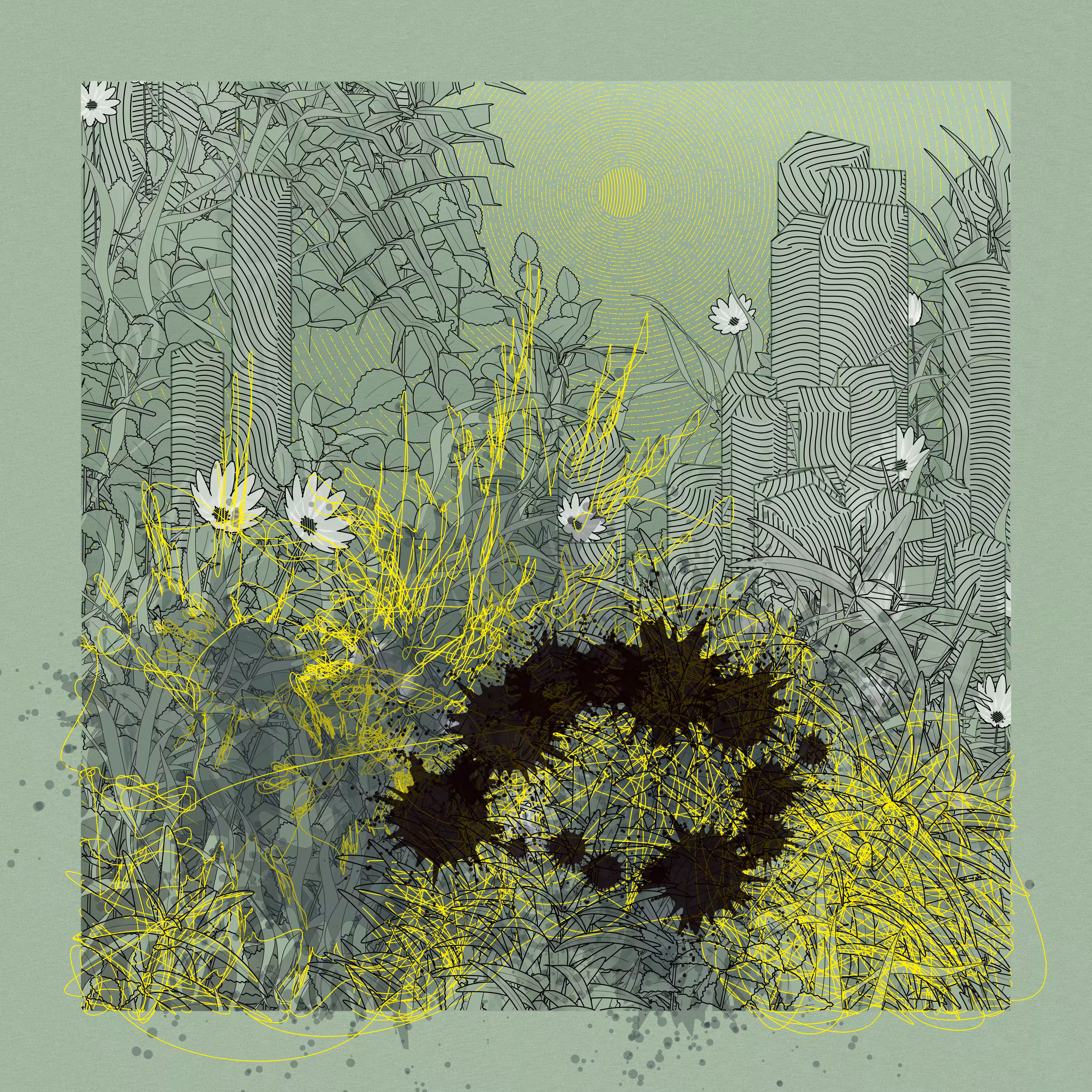 Landscape with Carbon Capture #8710