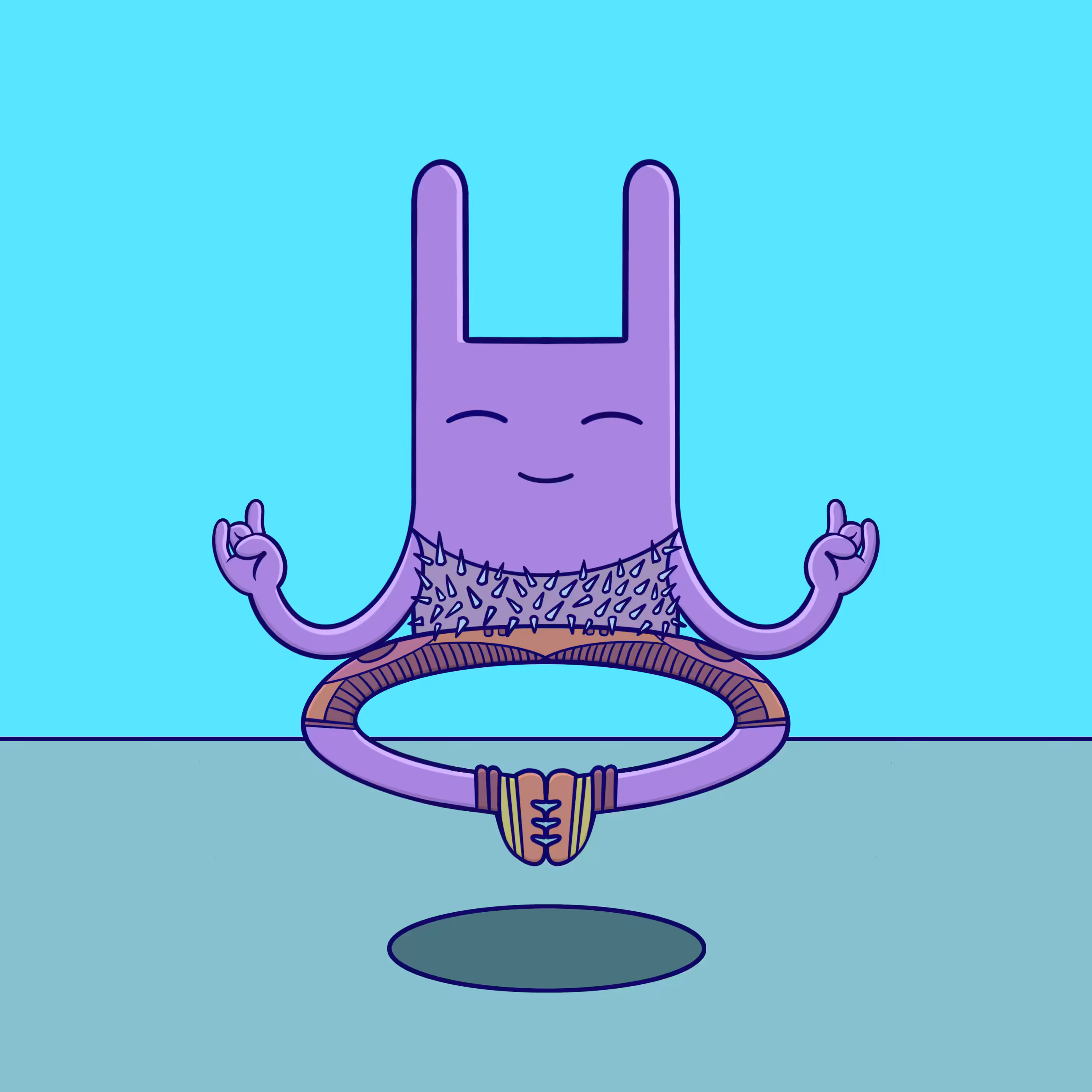 Meditation Rabbit #48
