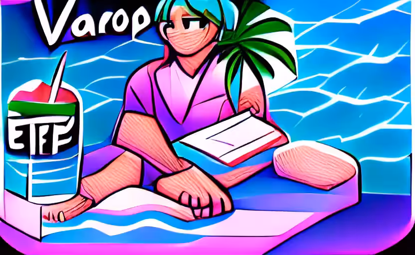 Vaporwave Illustration 10