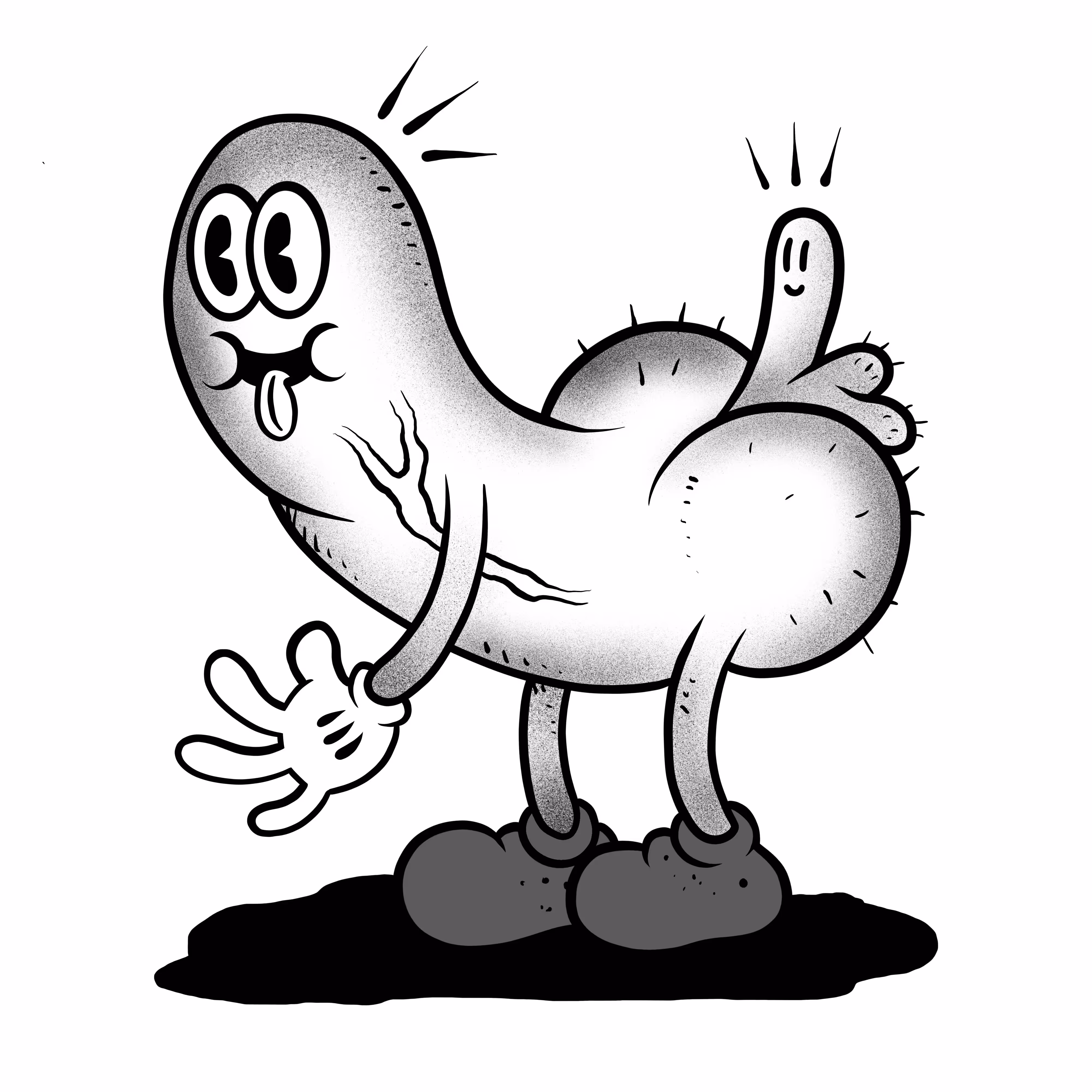 Rubber hose Dickbutt