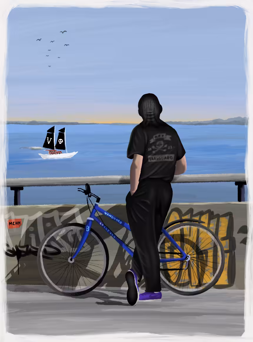 Waiting The Vanguard Ship