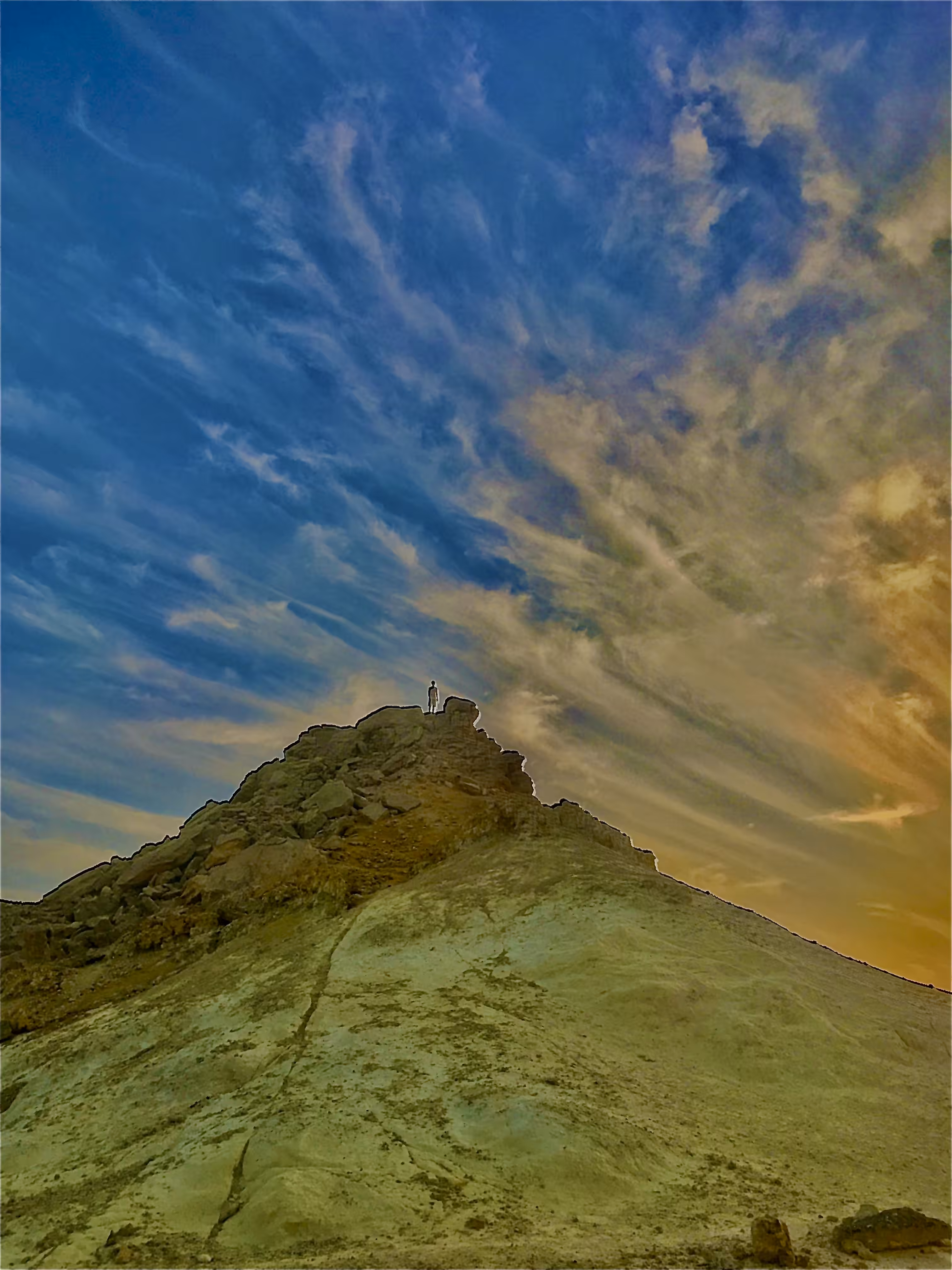 "Earth is a stepping stone to reach sky"