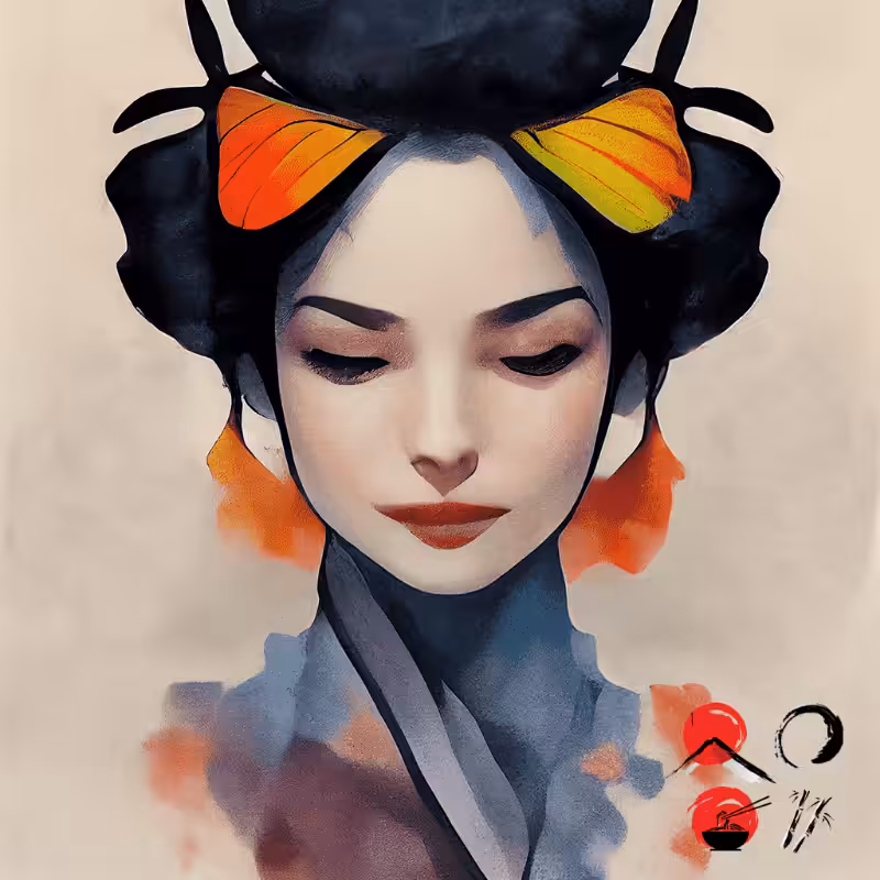 Butterfly Geisha  #5