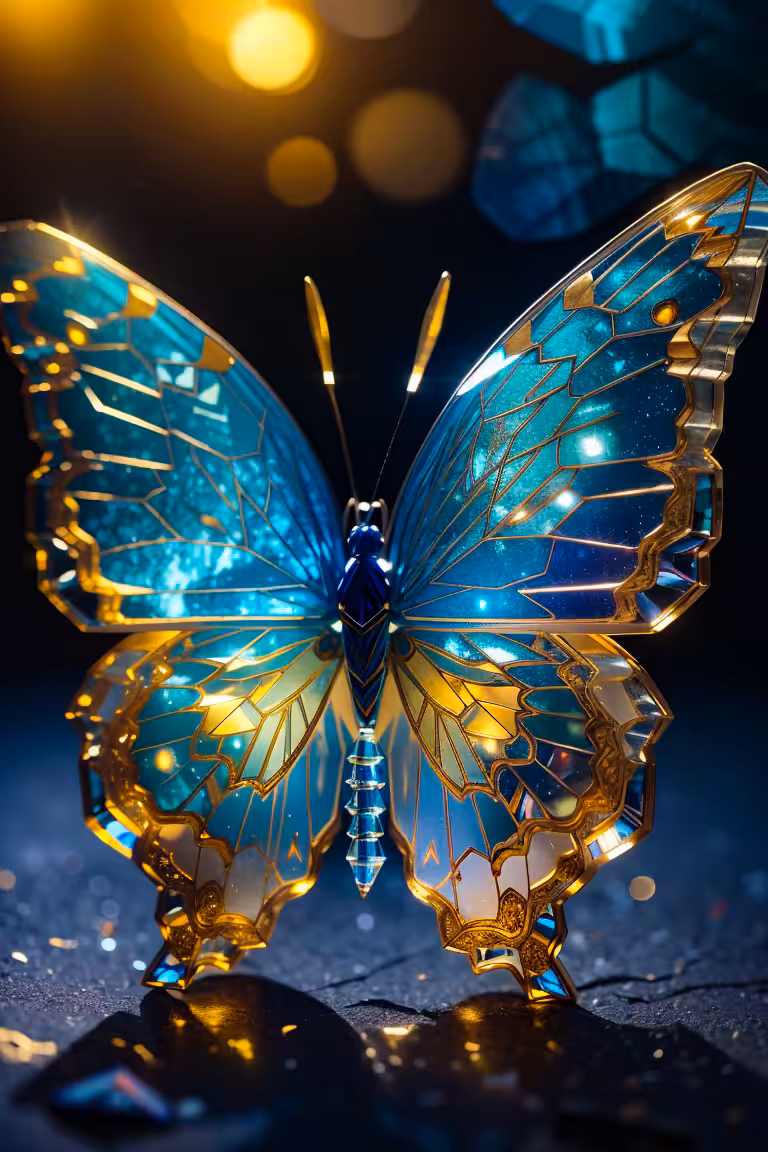 Ethereal radiance #03 : butterfly