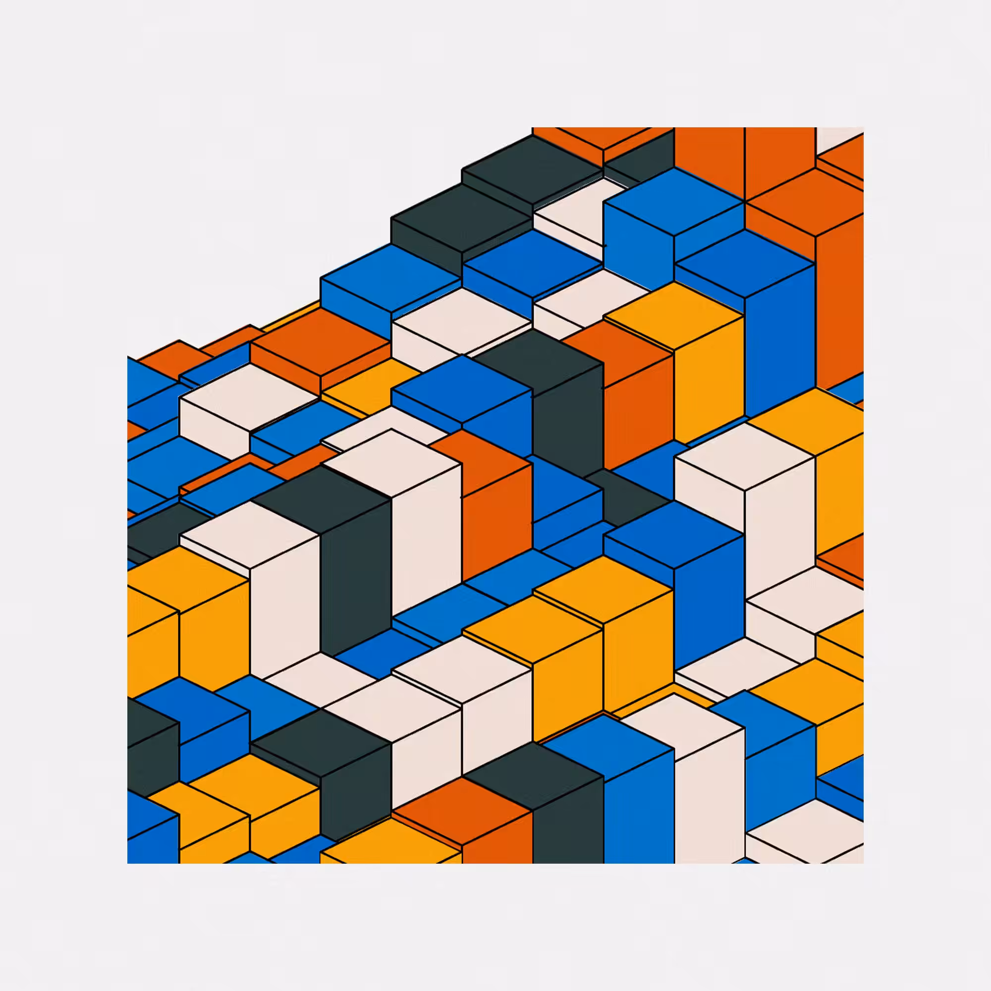 CUBIST HORIZONS #12