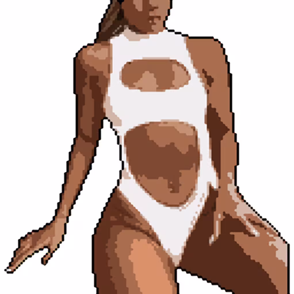 Ornella #26 Pixel Girl