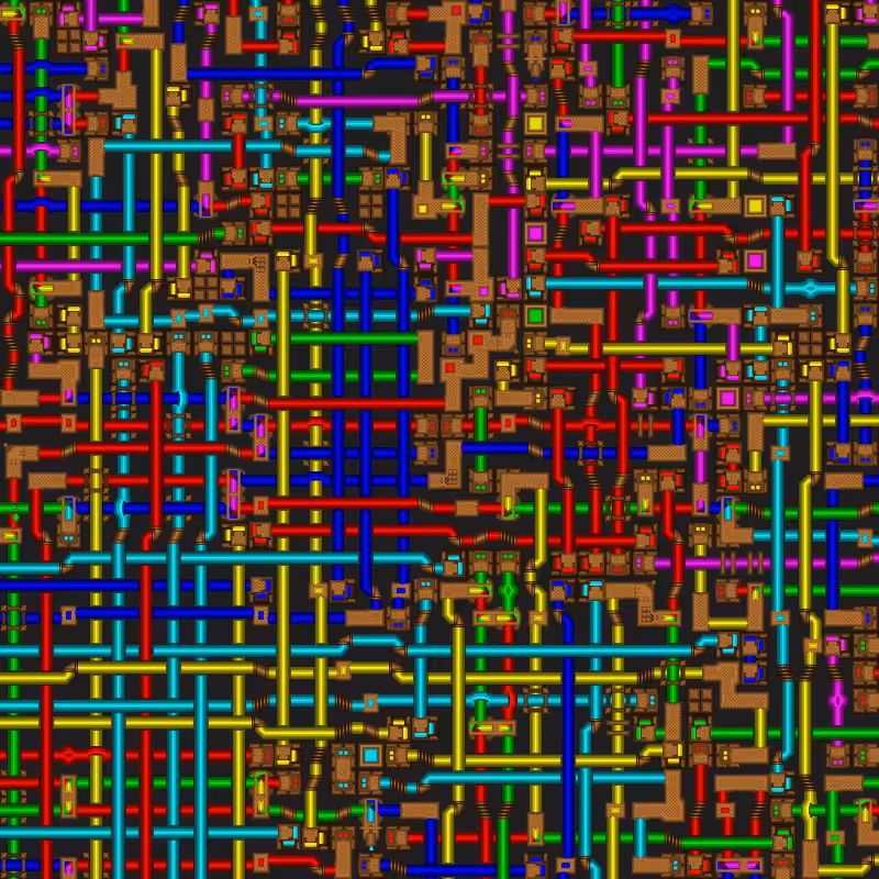 Liquid Chroma Labyrinth #20
