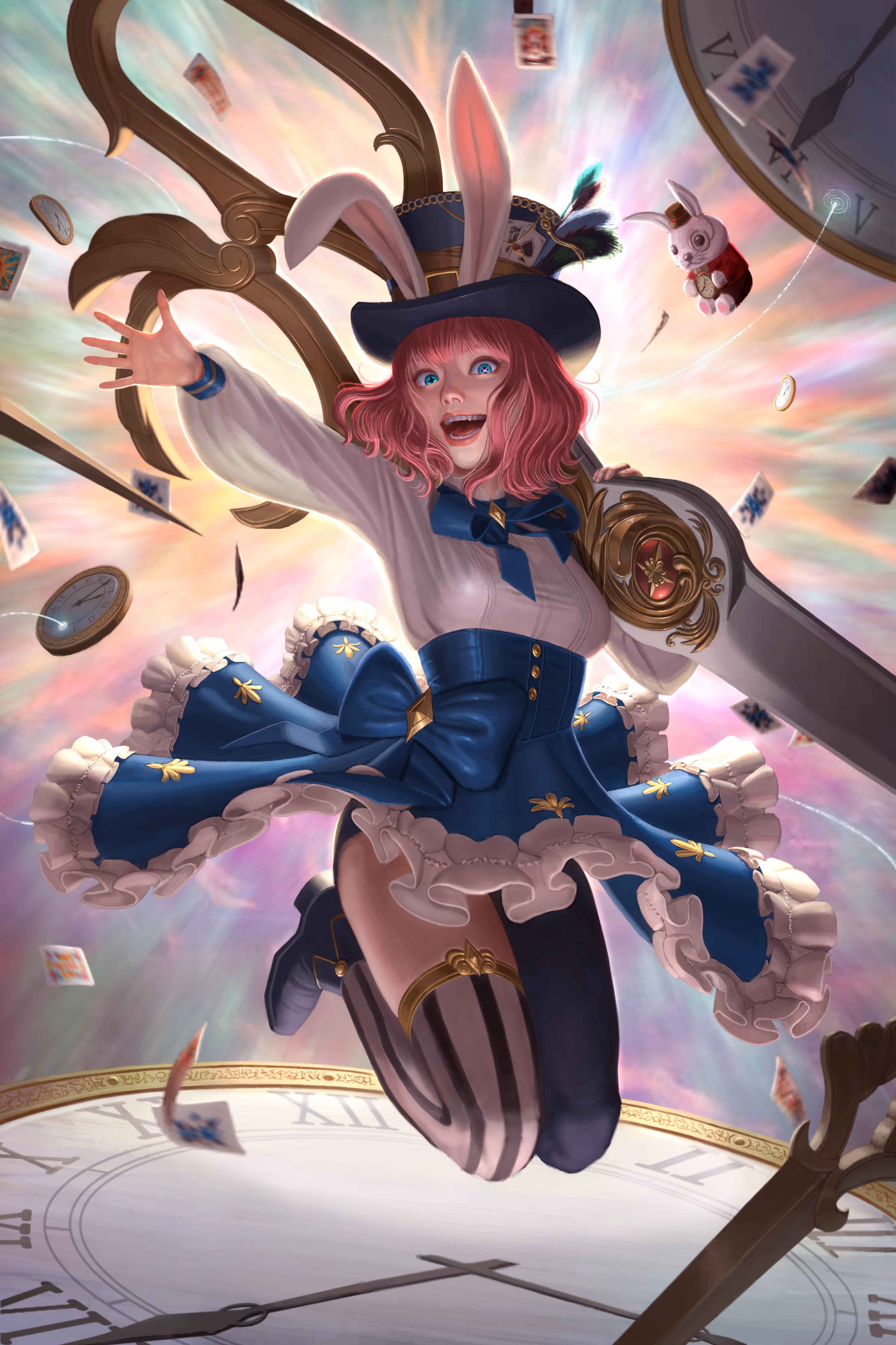 Gwen in Wonderland.
