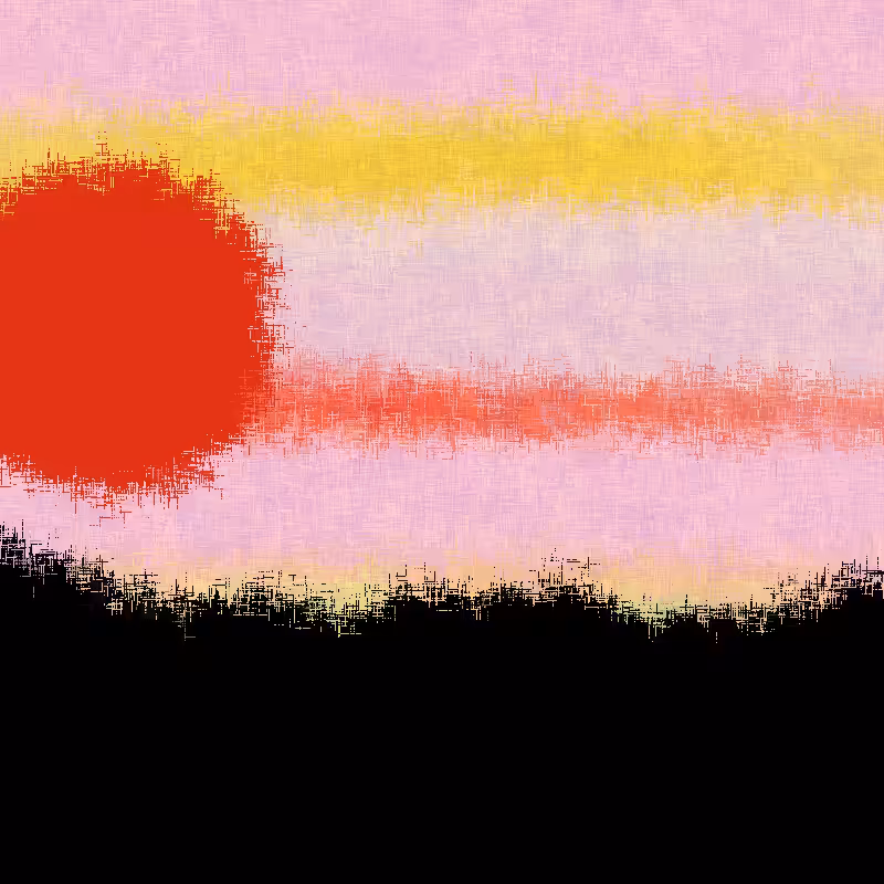 Sunset in memory #10