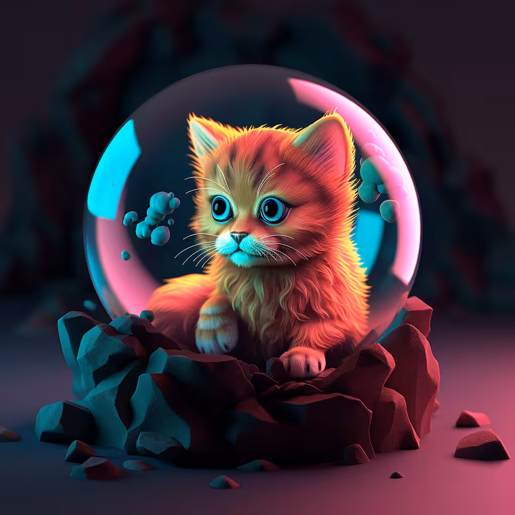 Cute kitten