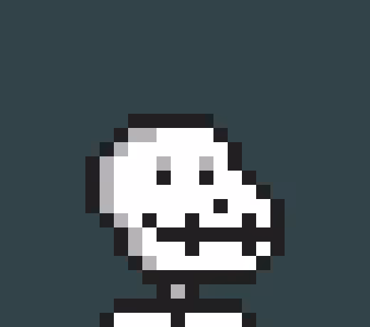 TezSkulls #56 - Bored Ape Skull