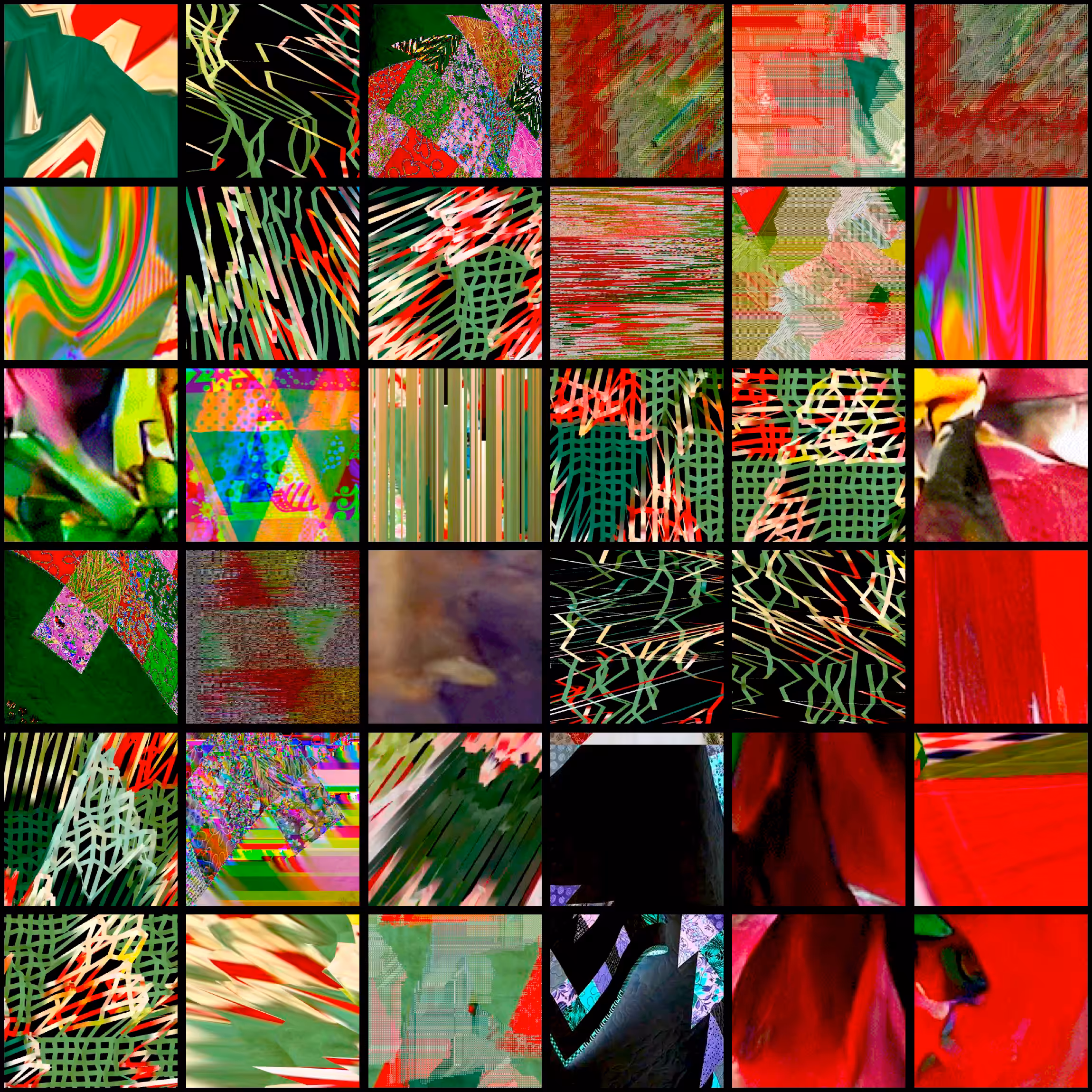 Retired Christmas Glitch Quilt Squares 2021.04