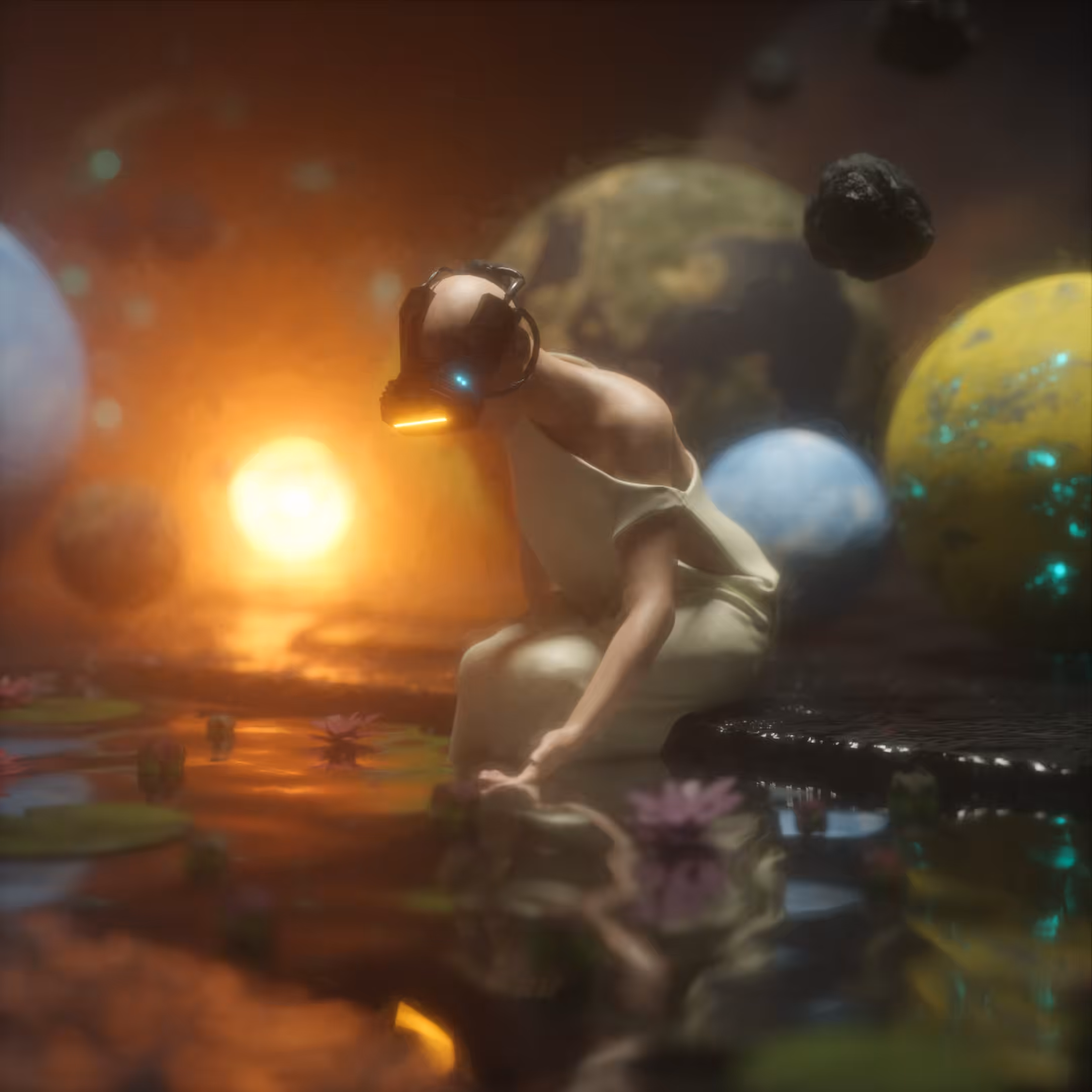 COSMIC POOLSIDE