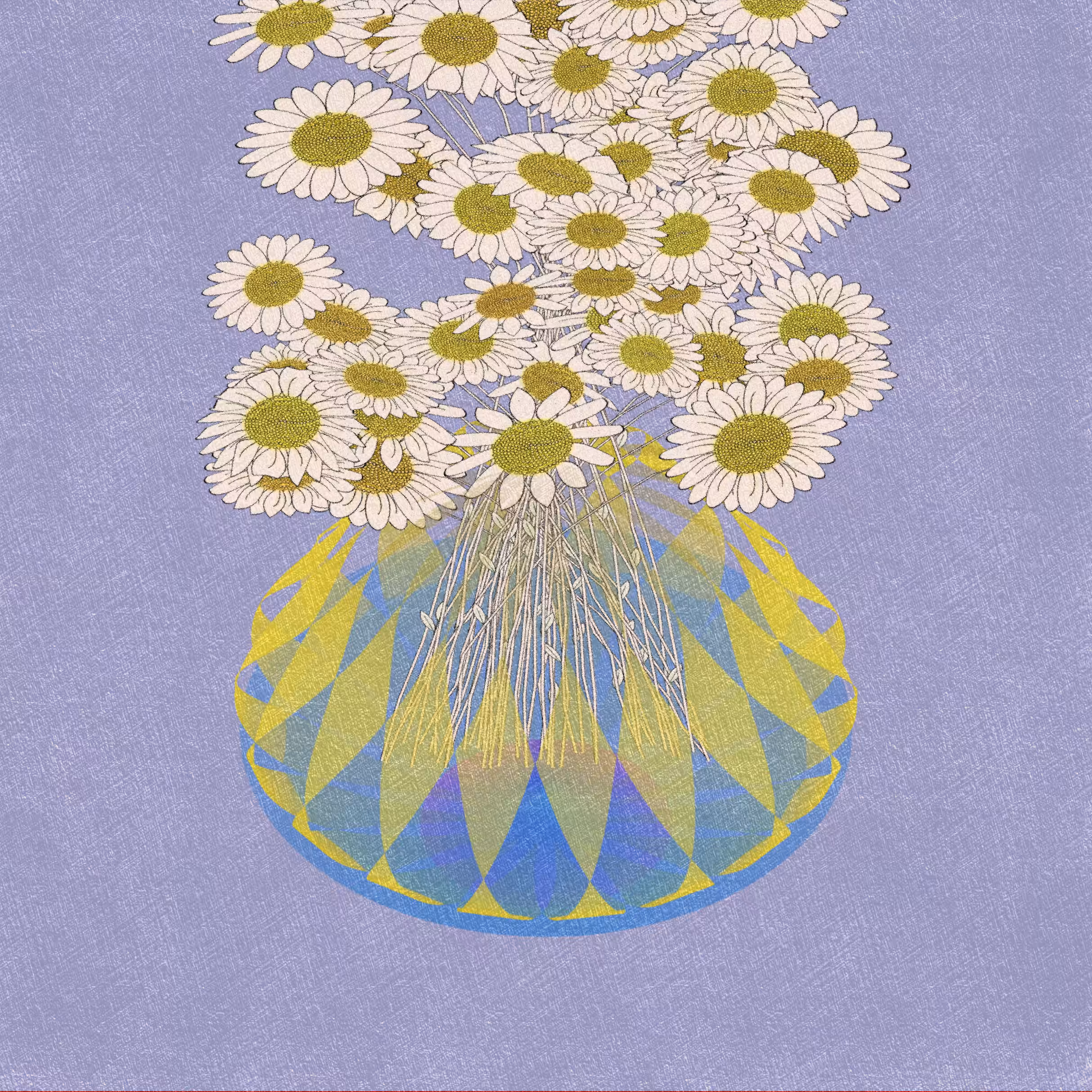 Vases and Daisies #22