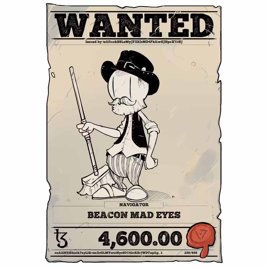 BEACON MAD EYES | TEZOS PIRATE 259/666