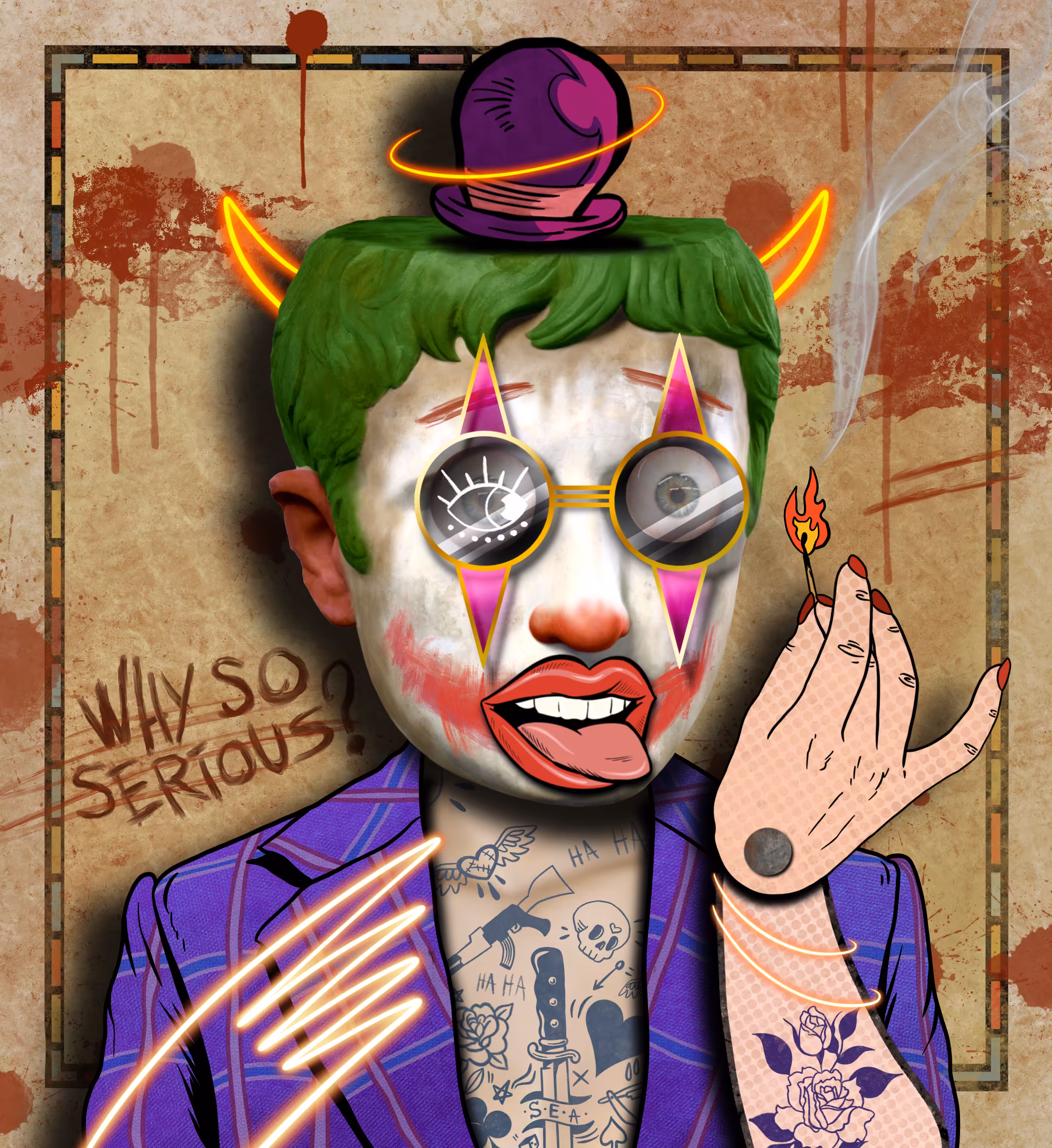 HUMANOID serial 3 #072 Joker