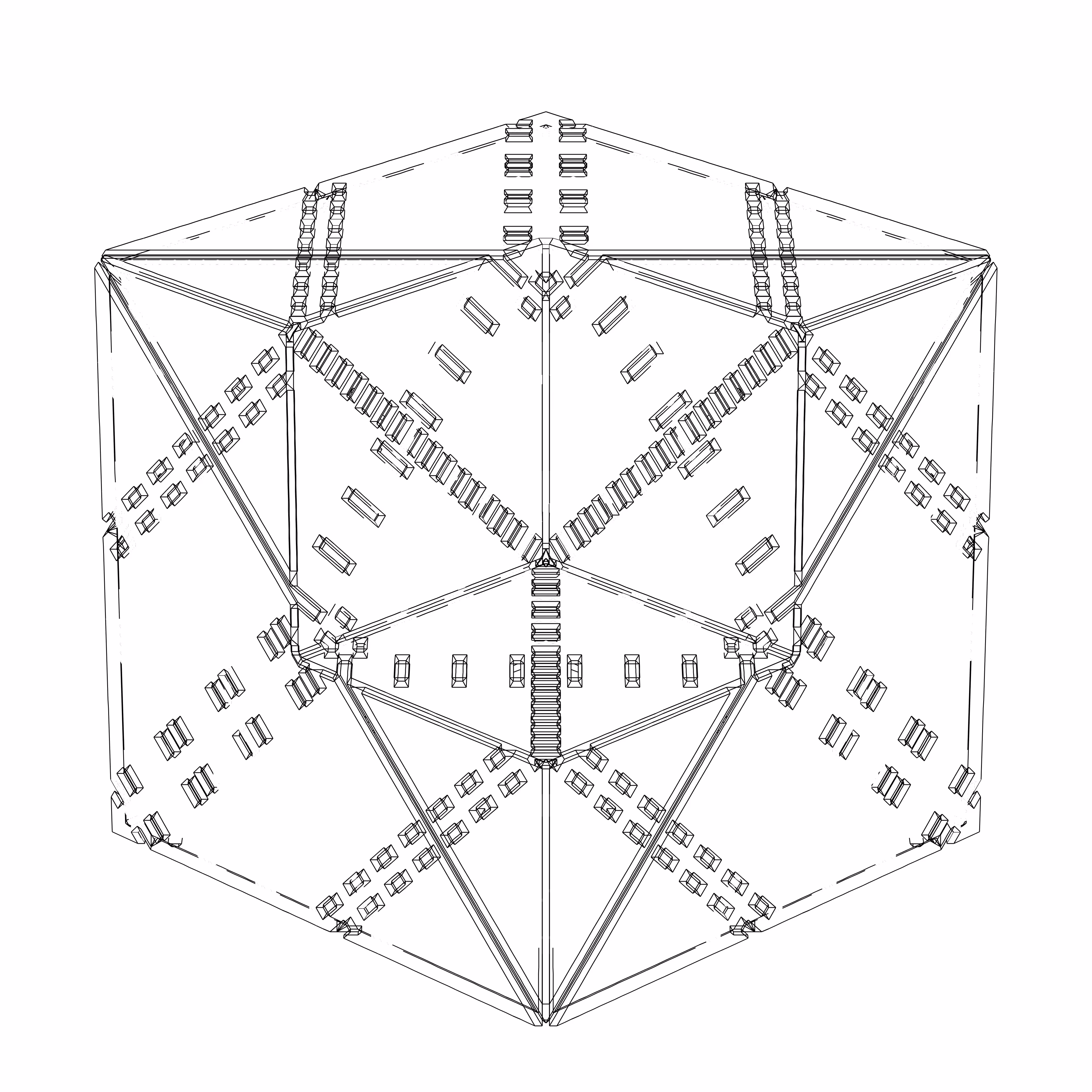 LL21 Alien Art Cube #20
