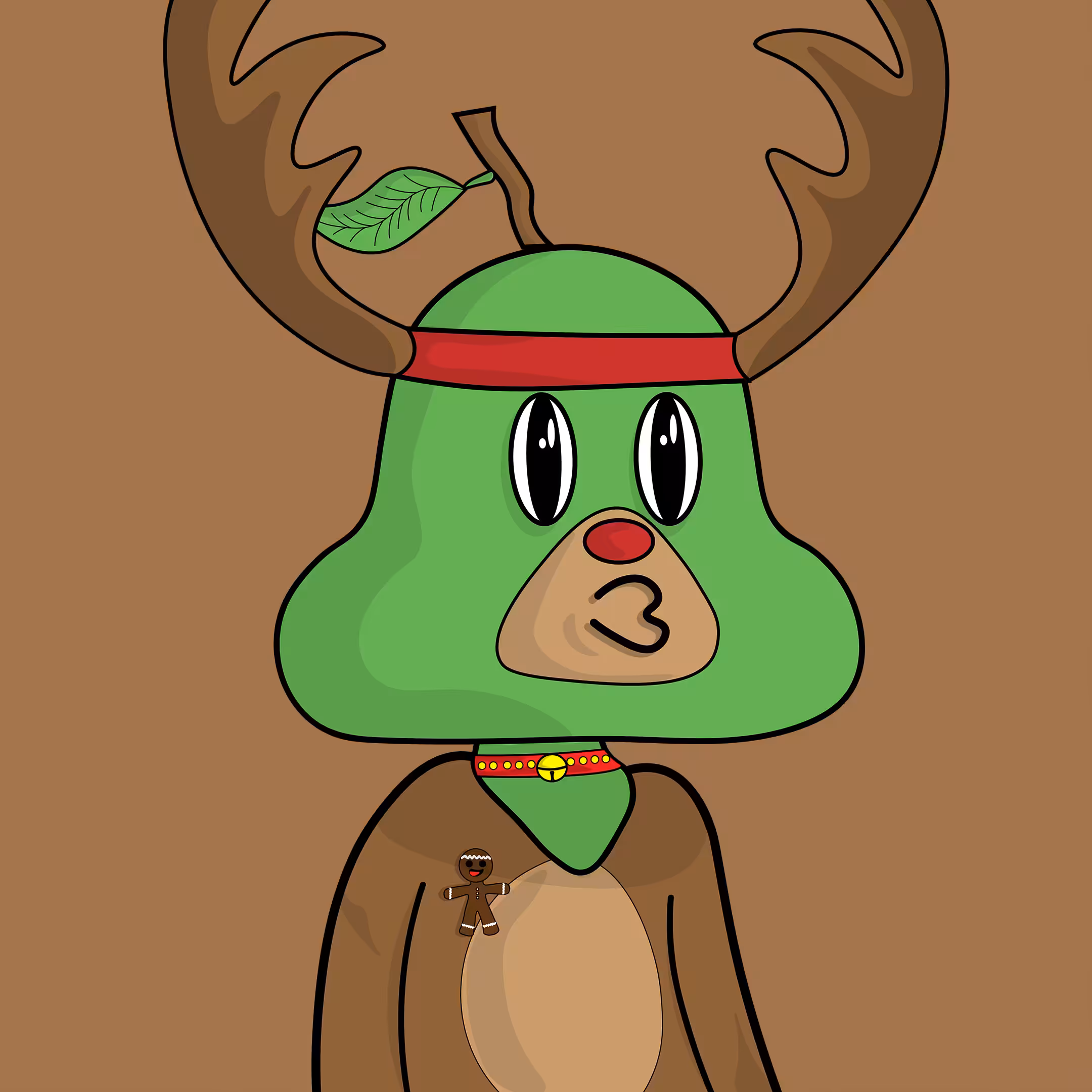 Ruby The Pearhead - Mr. Rednose Deer #4