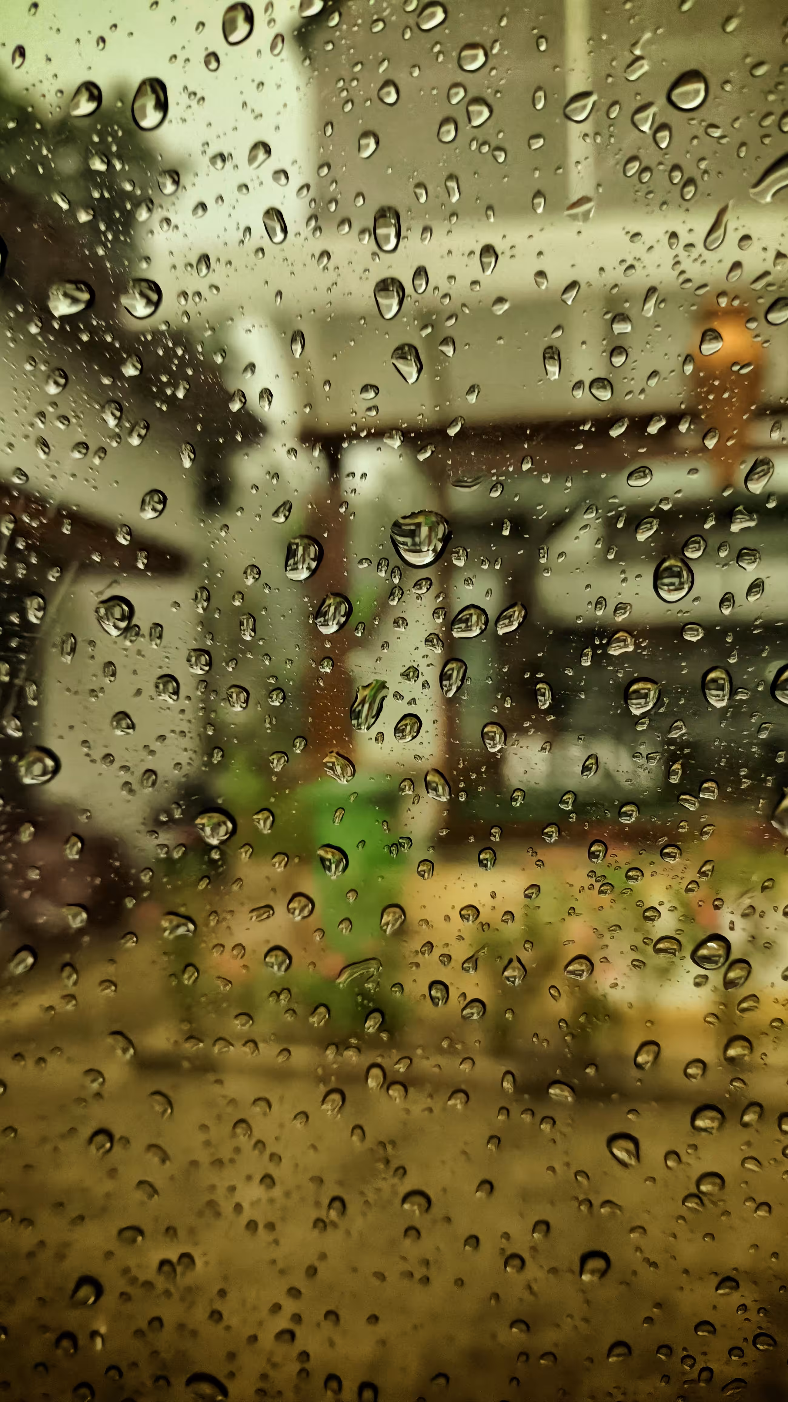Creative Art: Rain on the Window, Peace in the Pause