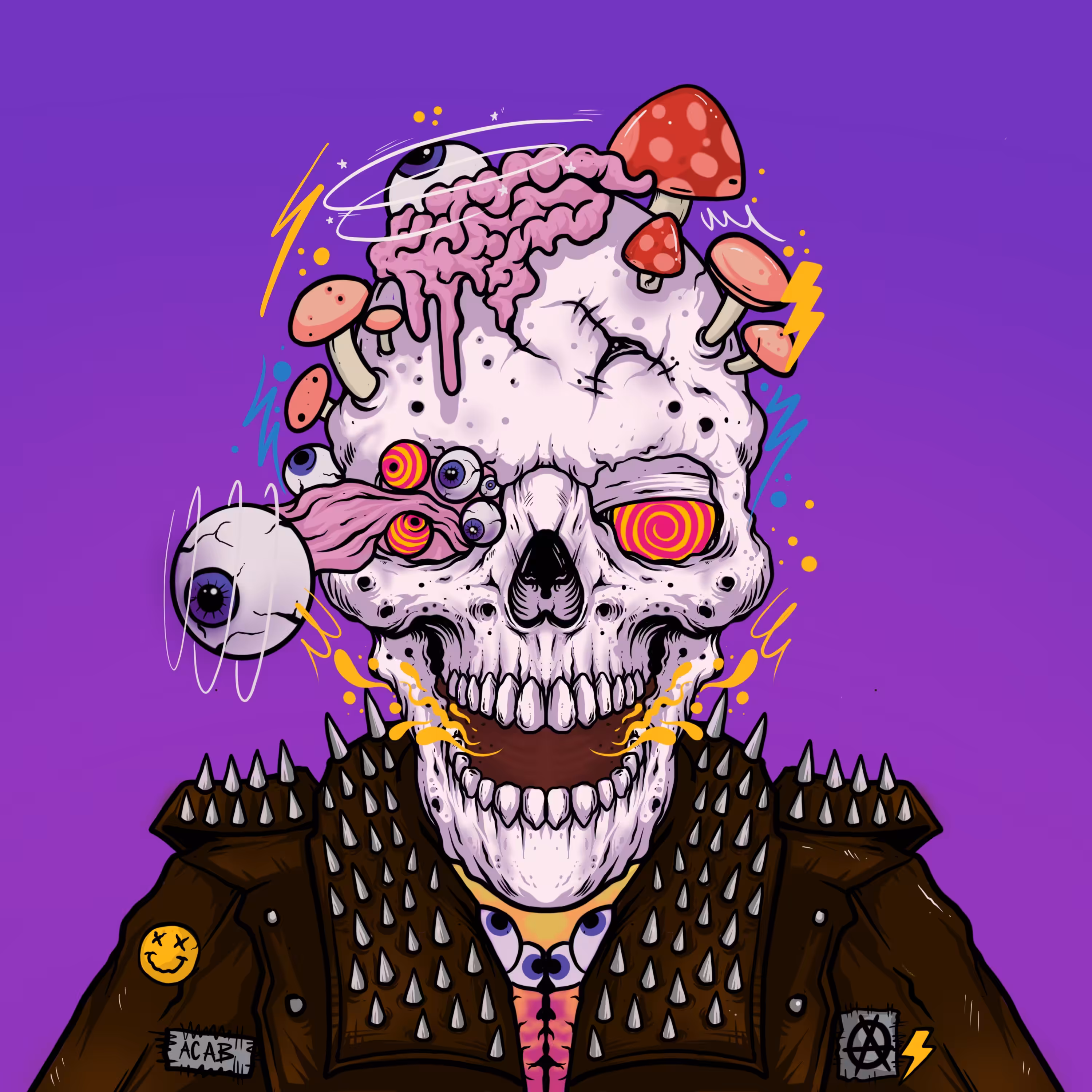 skunx skull #1