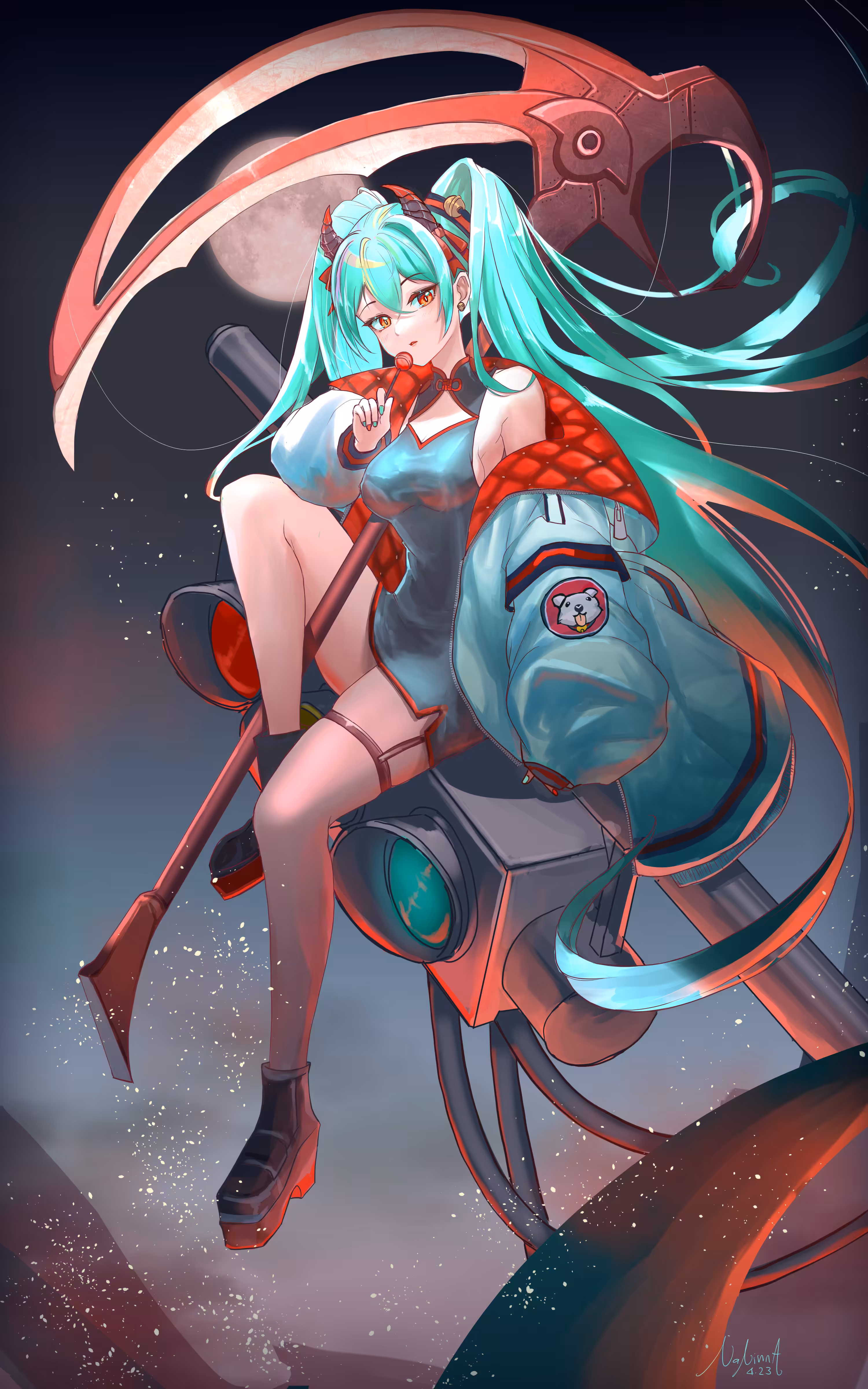 M