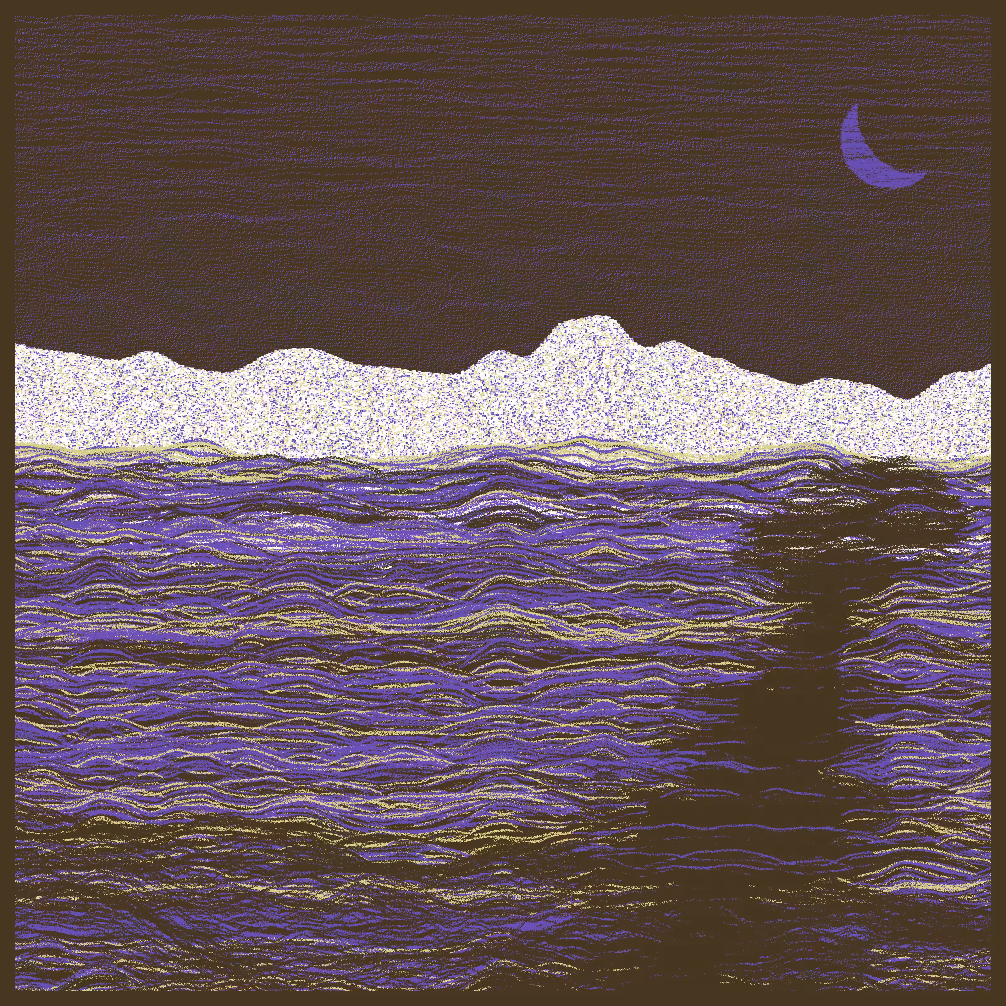 Moonlit Sea #184