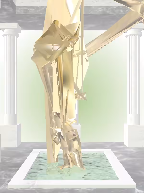 HeavenComputer: The Robotic Fool's Gold Man #2939