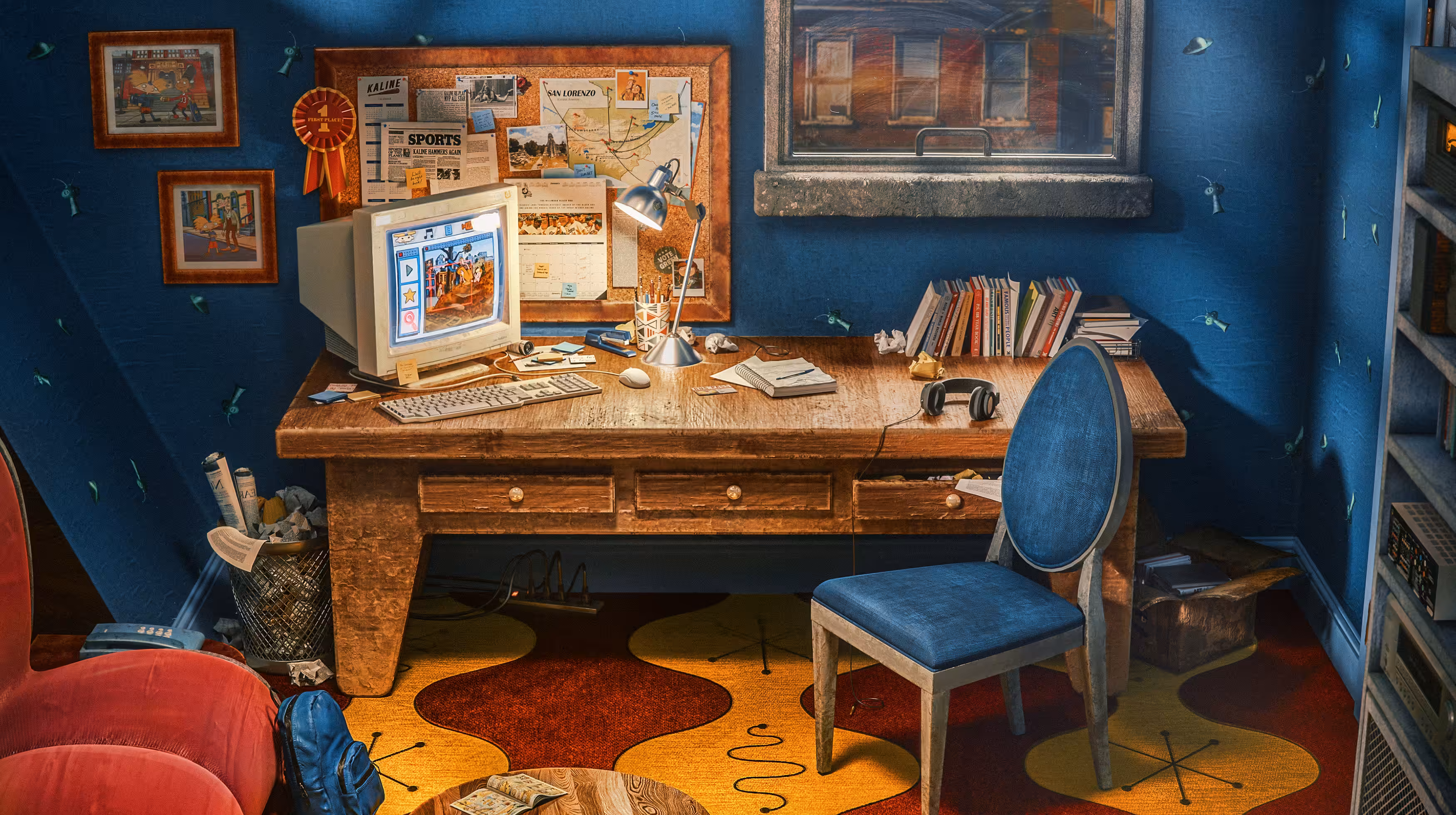 Hey Arnold! Bedroom (Scene B)