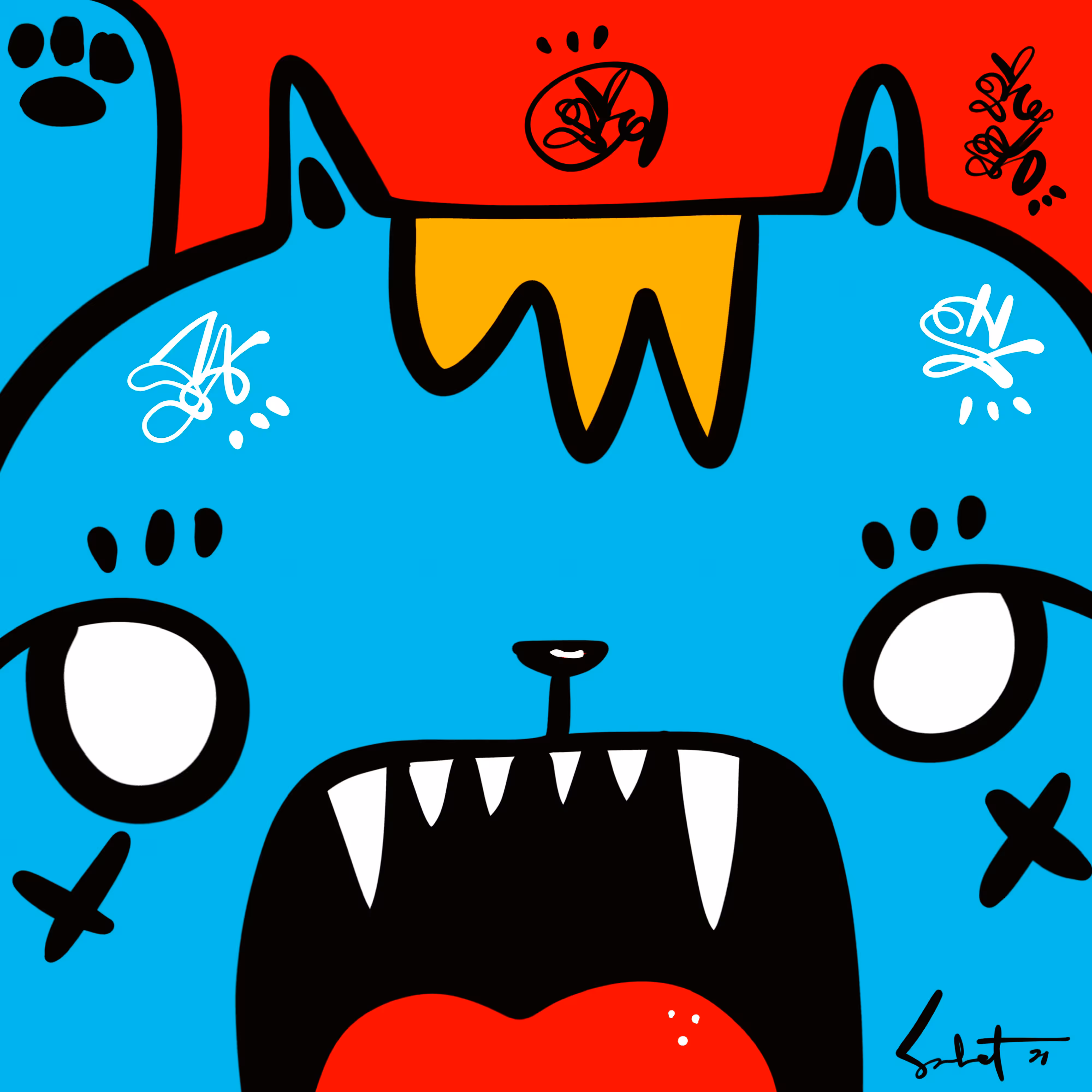 Ugly Kitties by Sabet #284