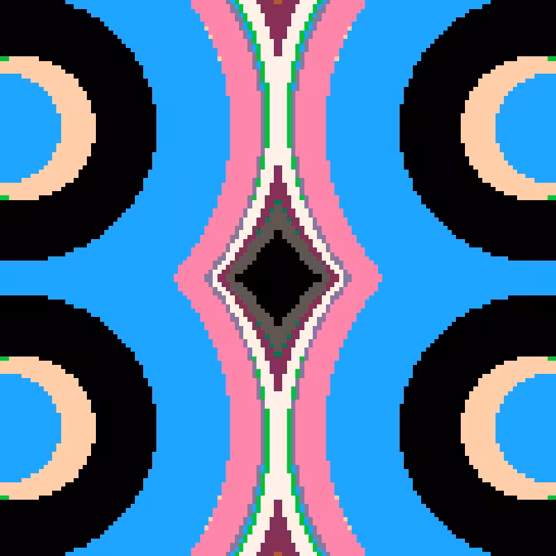 Rapid Psychedelic Inkblot Test Generator #13
