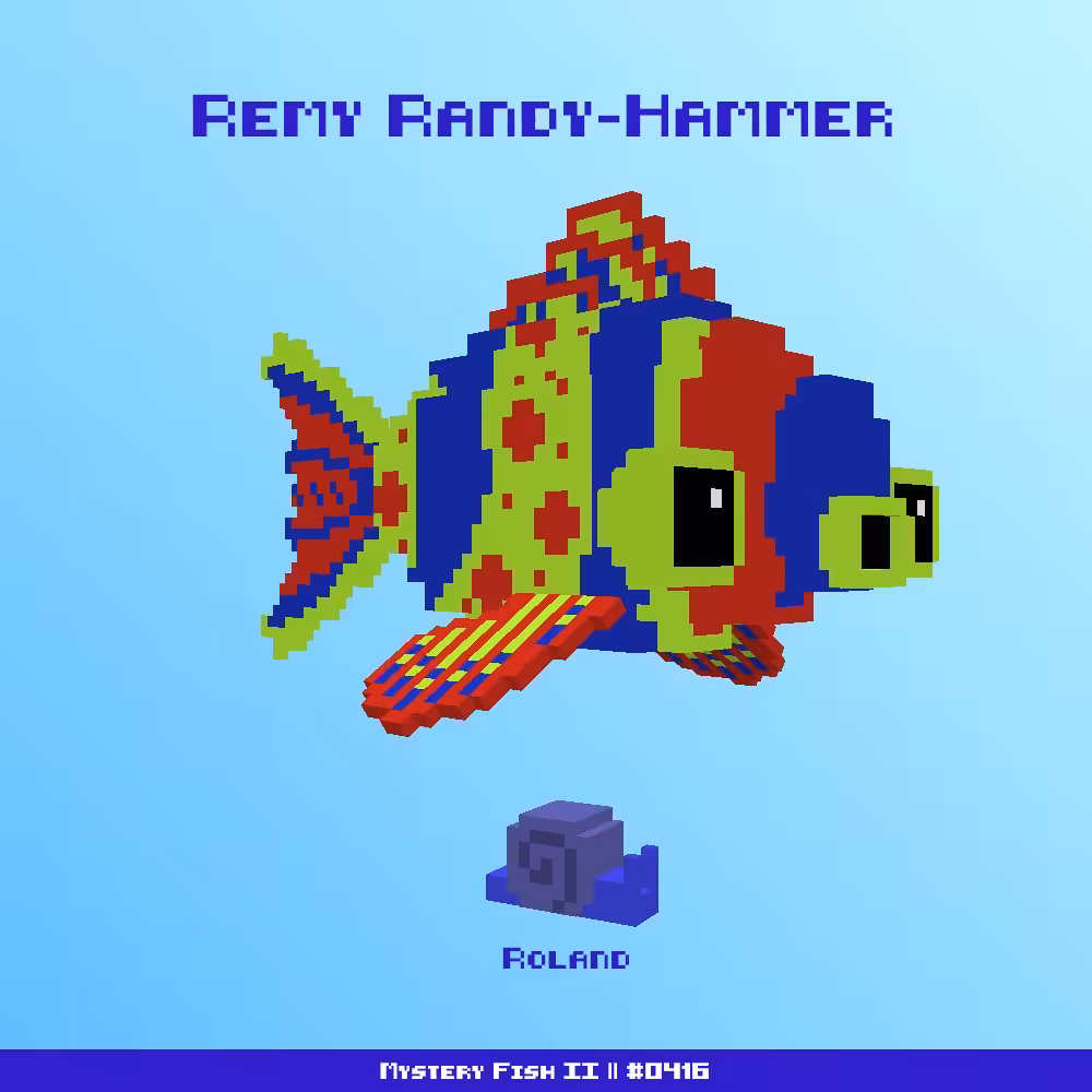 Remy Randy-Hammer :: Mystery Fish 0416/1000