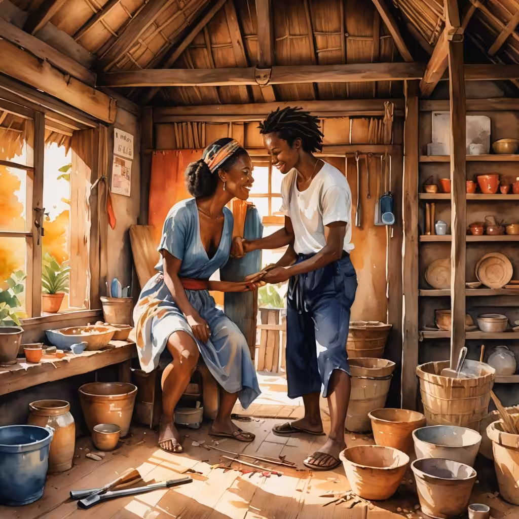 Herstory in AI: Pottery Barn
