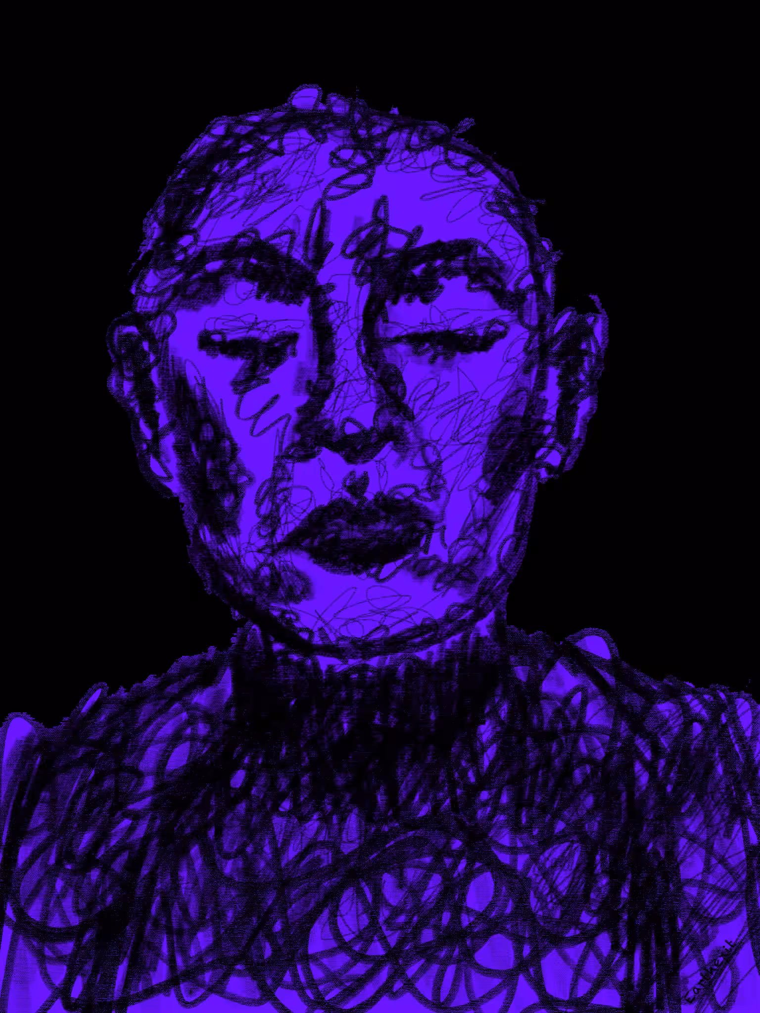 Scribbled Lady