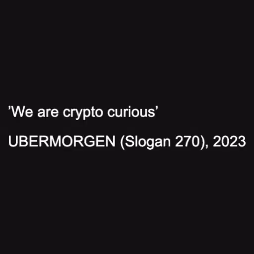 ’We are crypto curio...