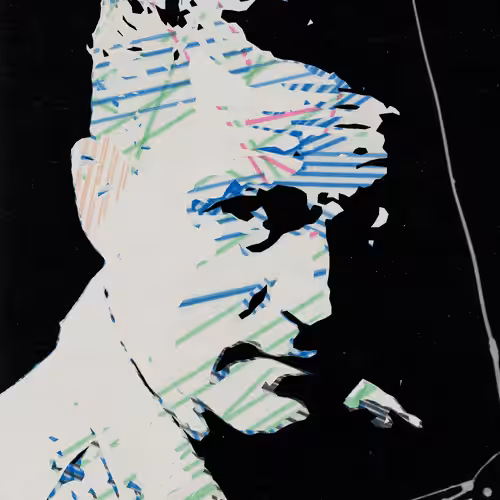 THE GENERATIVE PORTRAIT COLLECTION OF ROBERT MALLARY: Generative Portrait of Robert Mallary #732