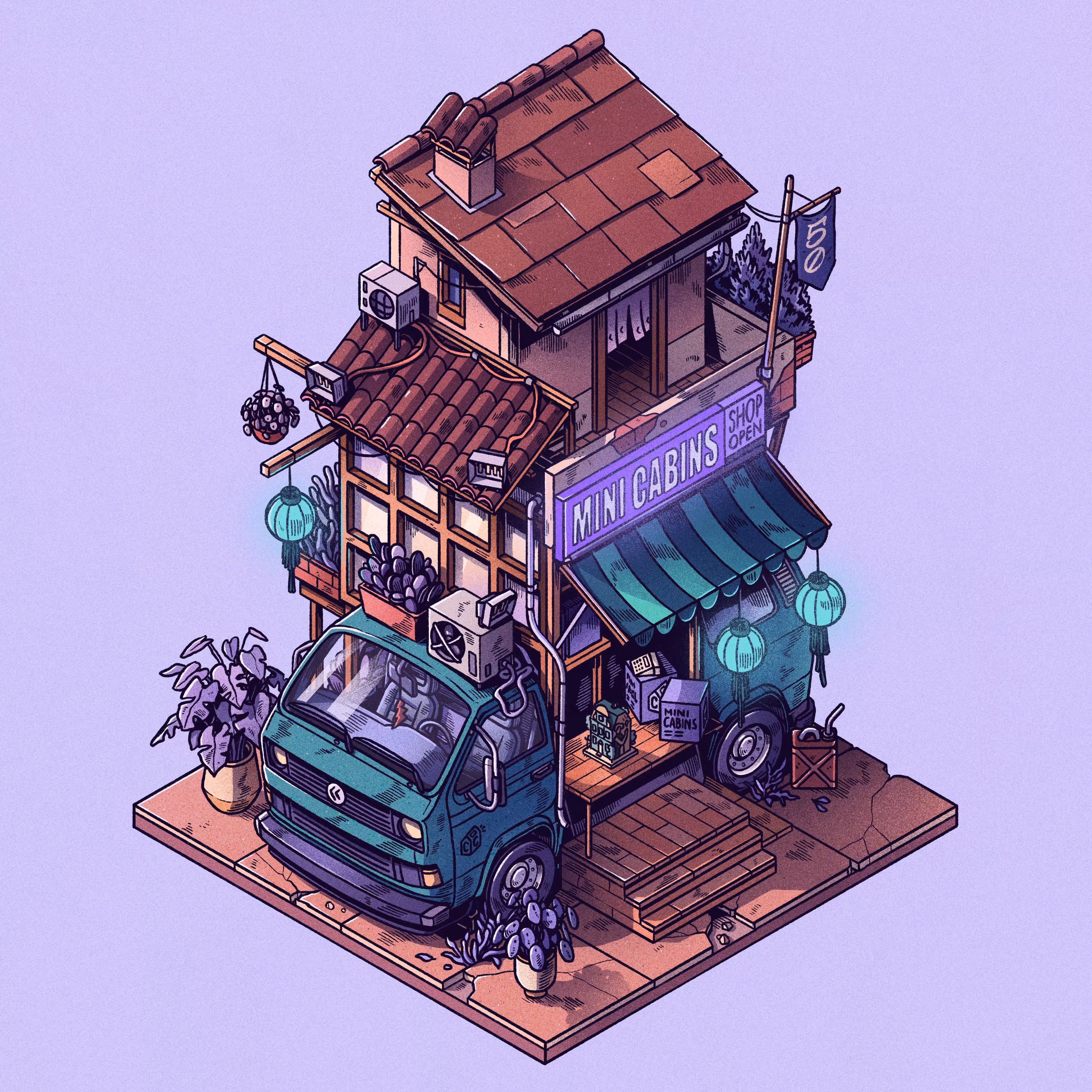 Curious Cabins #50: Caravan #338